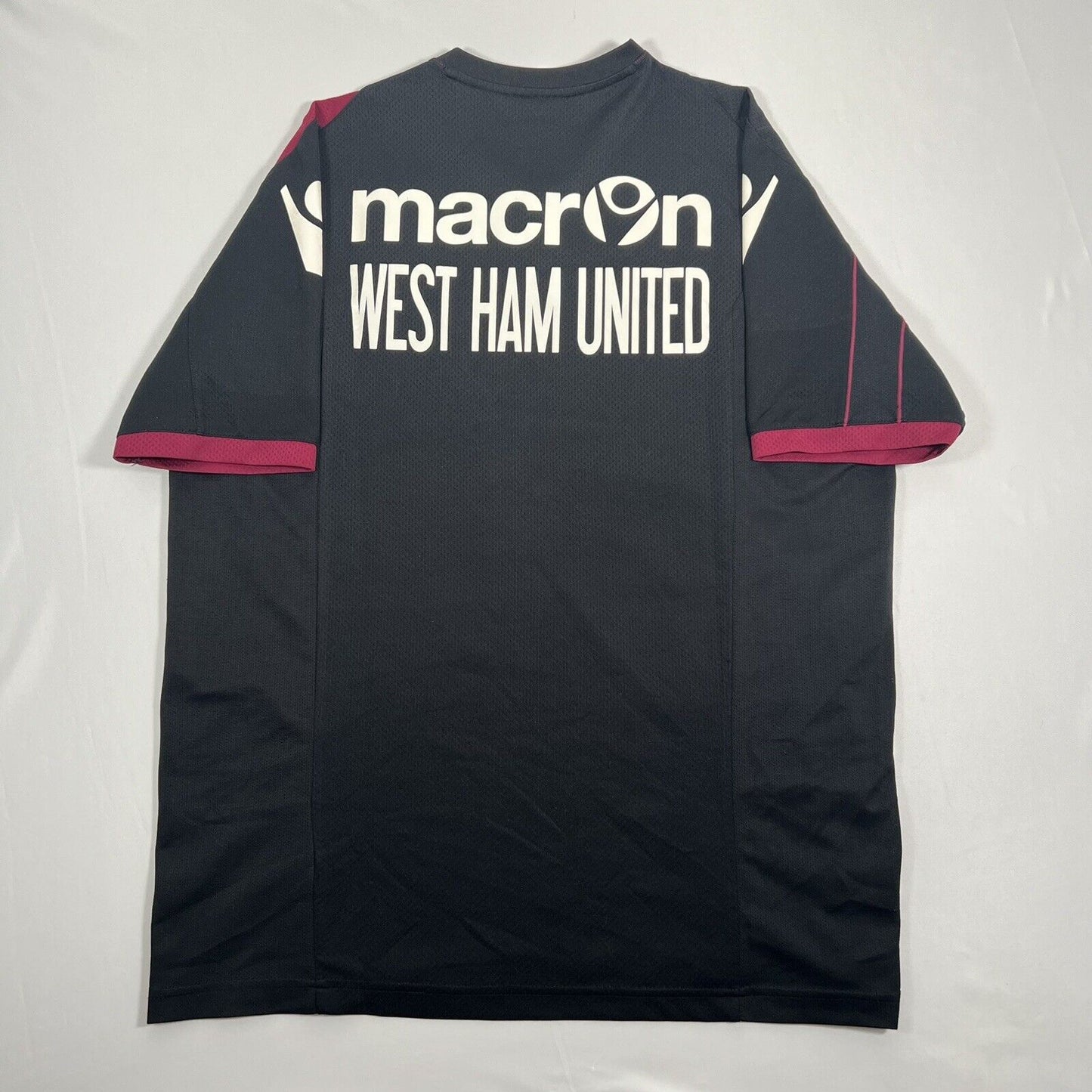 west ham united 2010 2011 macron training football shirt large 13