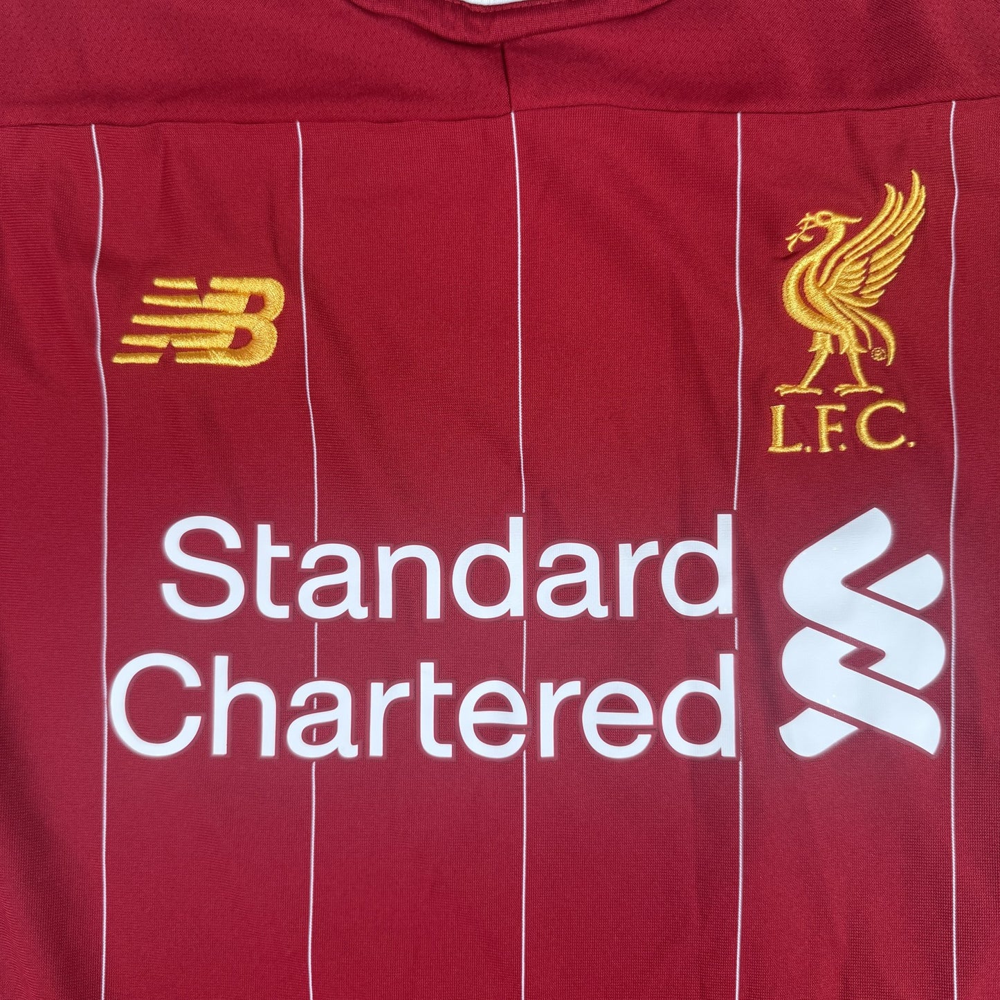 VIRGIL 4 Liverpool 2019/2020 Home Football Shirt XL