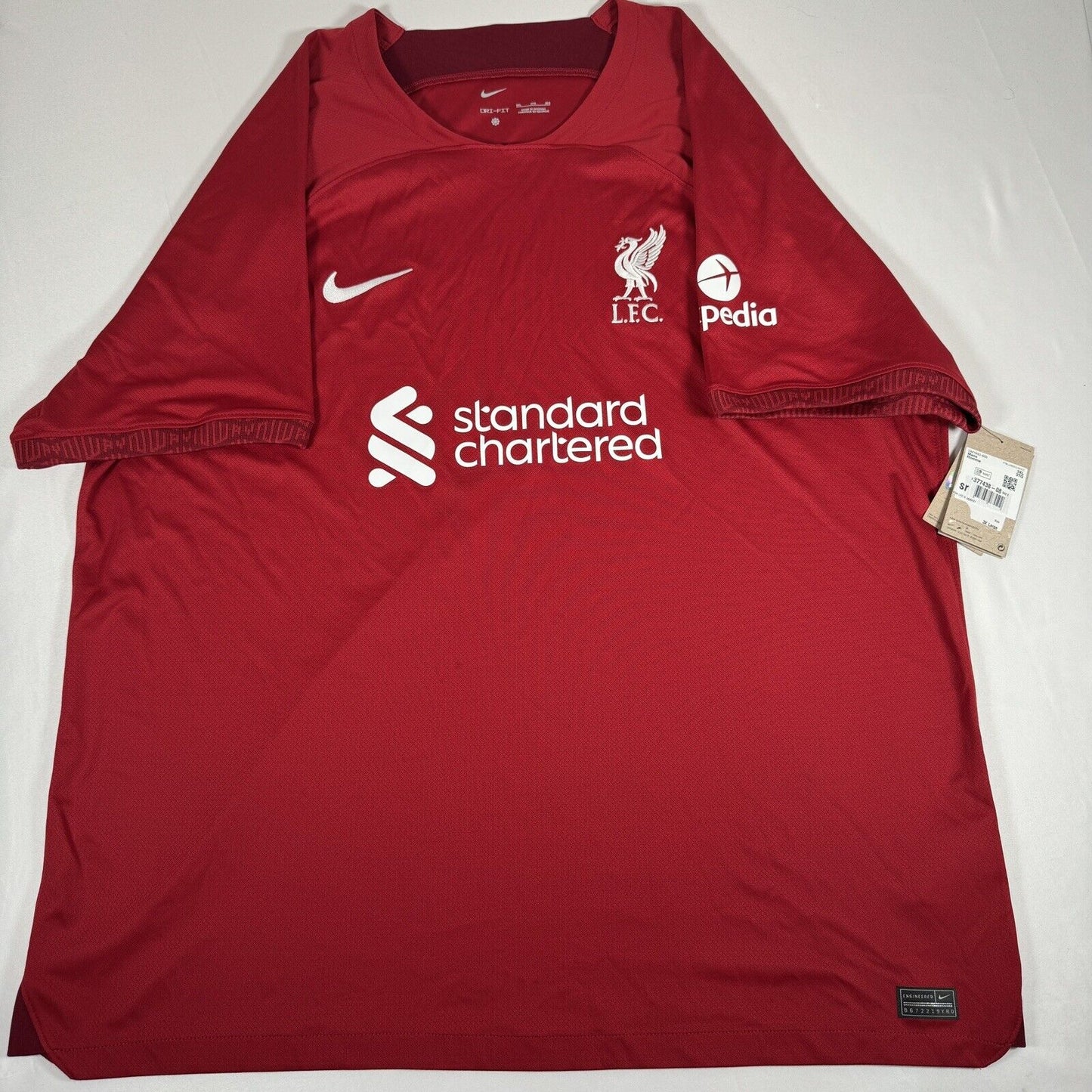 Liverpool 2022/2023 Home Football Shirt BNWT 2XL XXL - Football Shirt Kingdom