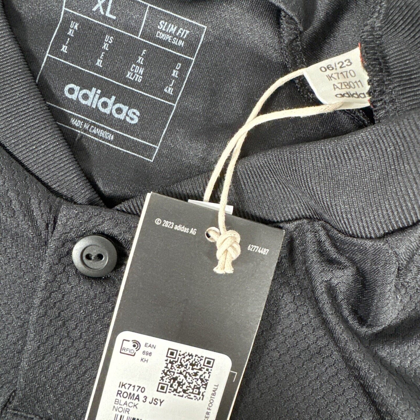 roma 2023 2024 third football shirt men s xl bnwt4