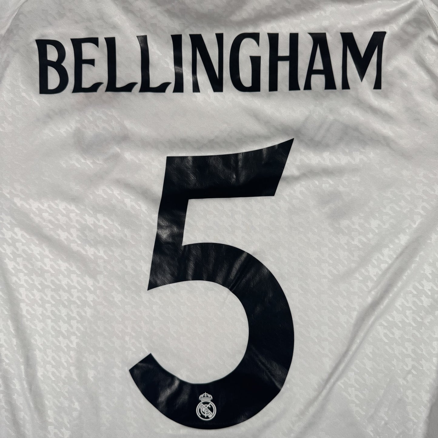 BELLINGHAM 5 Real Madrid 2024/2025 Home Football Shirt XL