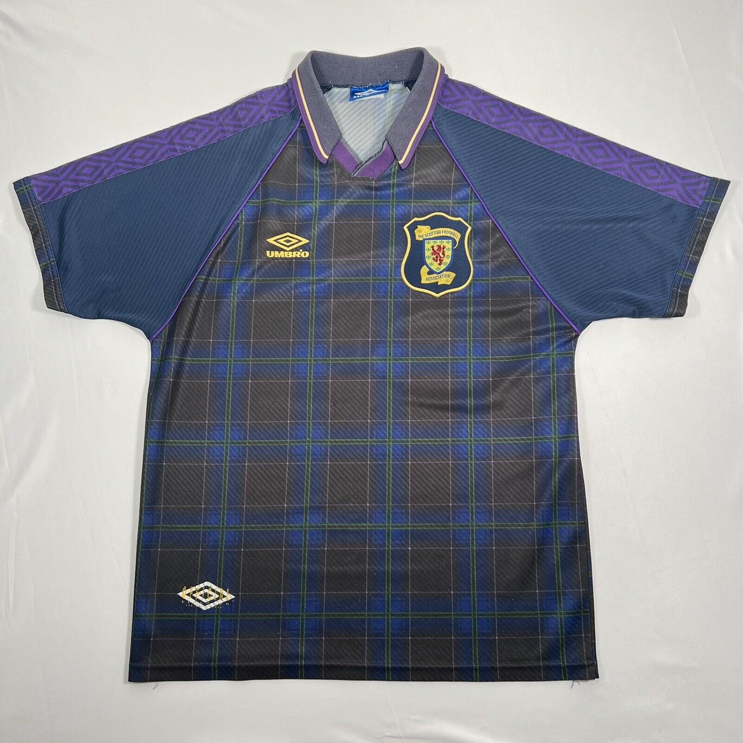scotland 1994 1995 1996 home football shirt men s large2
