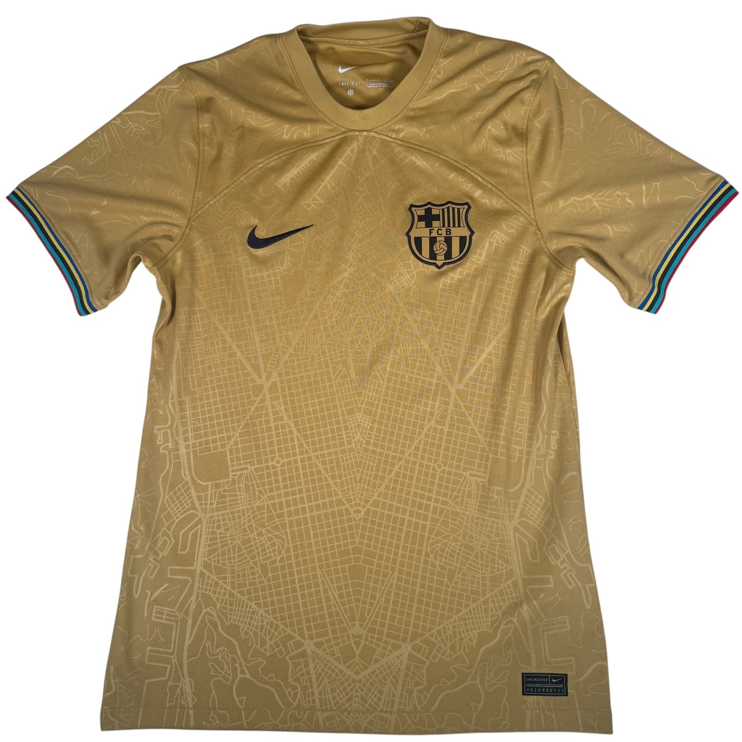 Barcelona 2022/2023 Away Football Shirt Small