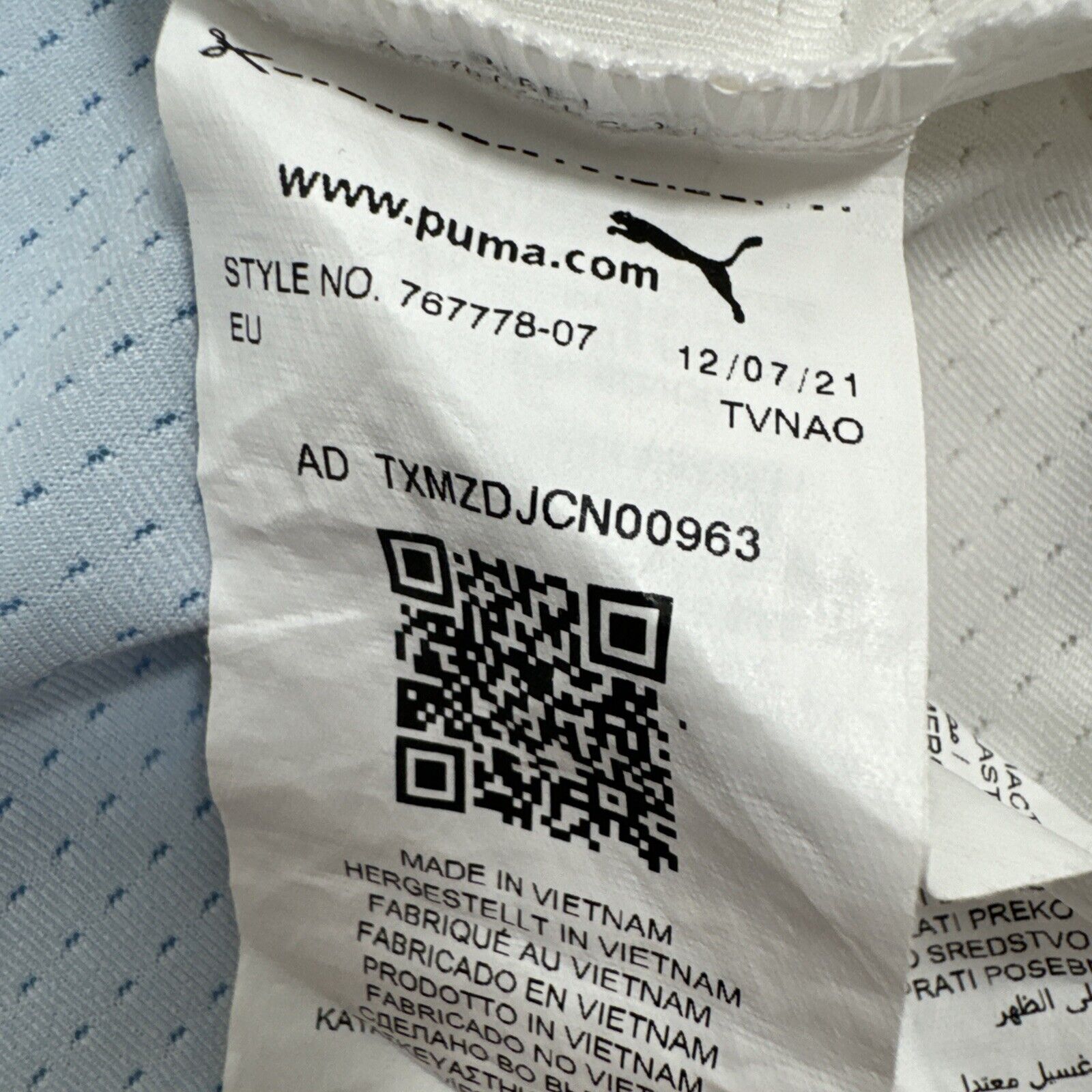 manchester city 2022 2023 pre match training football shirt small5