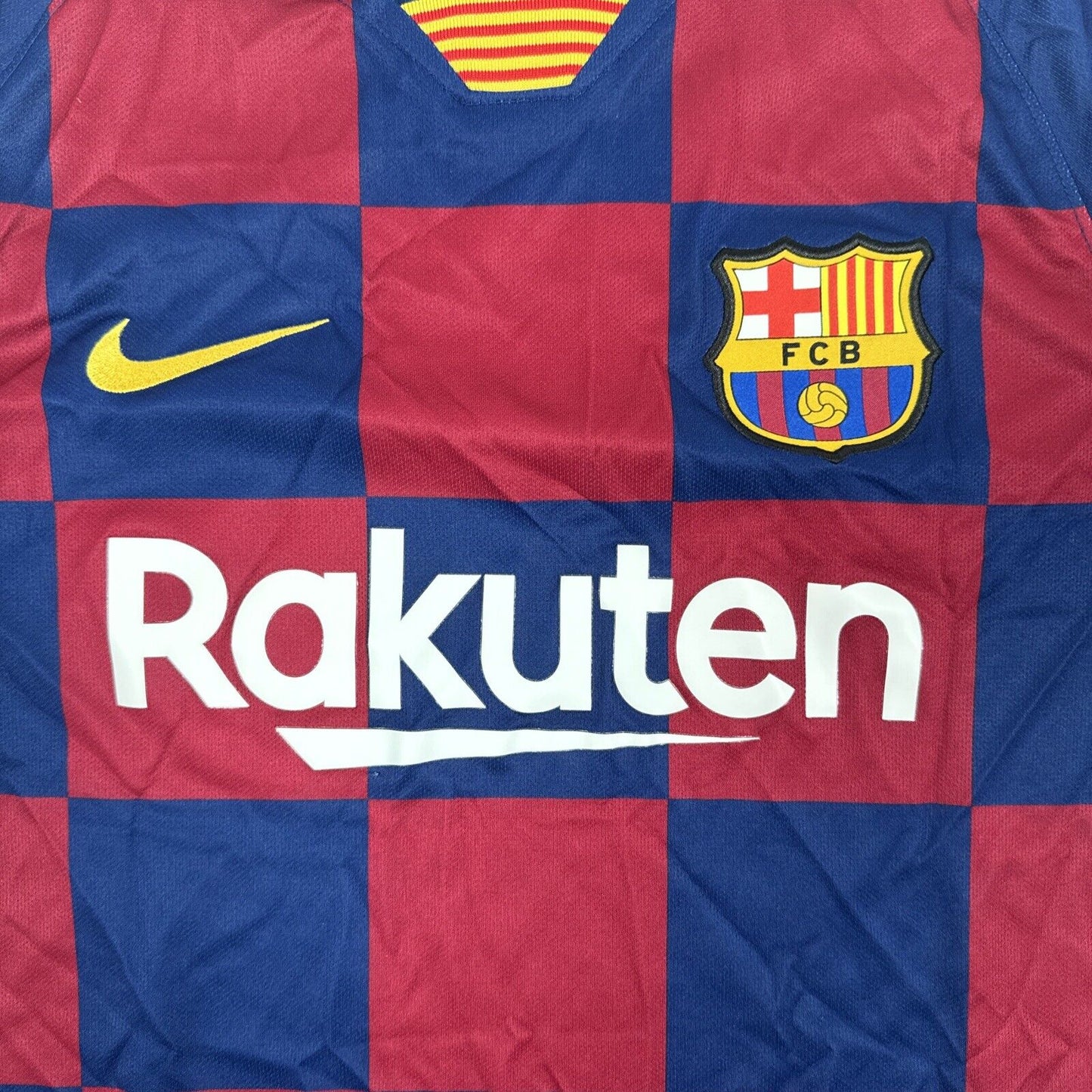 Barcelona 2019/2020 Home Football Shirt  Men’s Medium - Football Shirt Kingdom