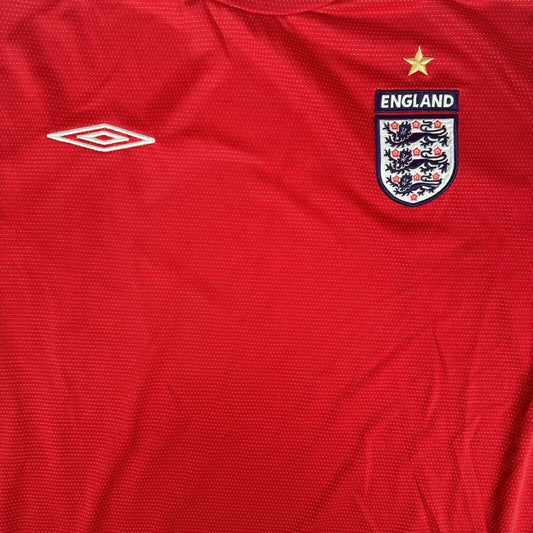 england 2004 2005 2006 away football shirt long sleeve xl1