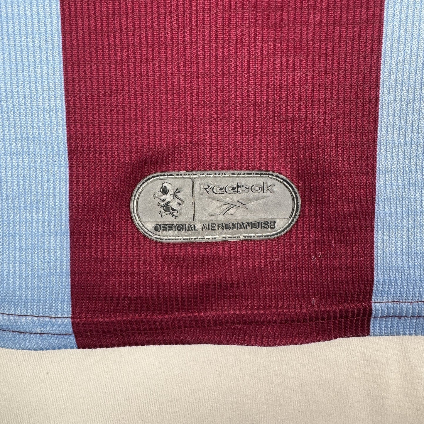 aston villa 1999 2000 home football shirt medium 15