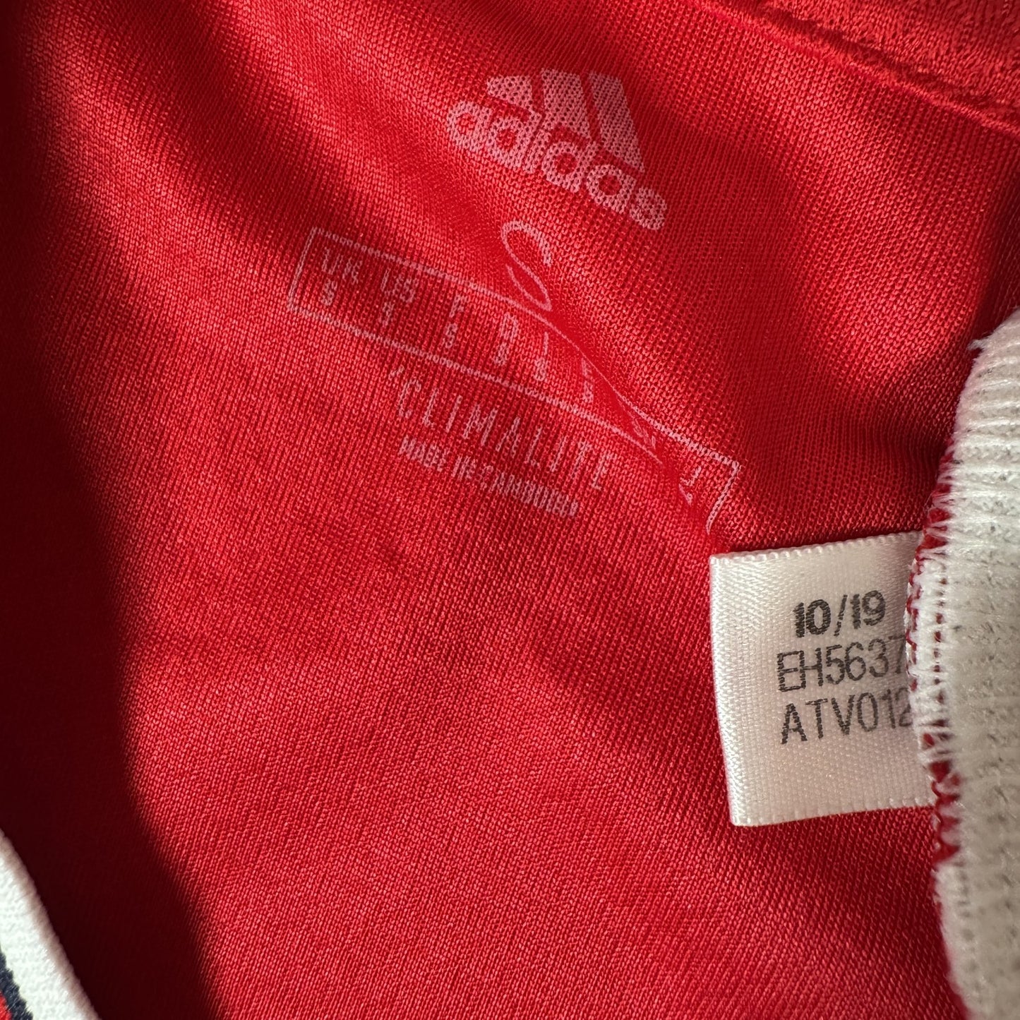 Arsenal 2019/2020 Home Football Shirt Small