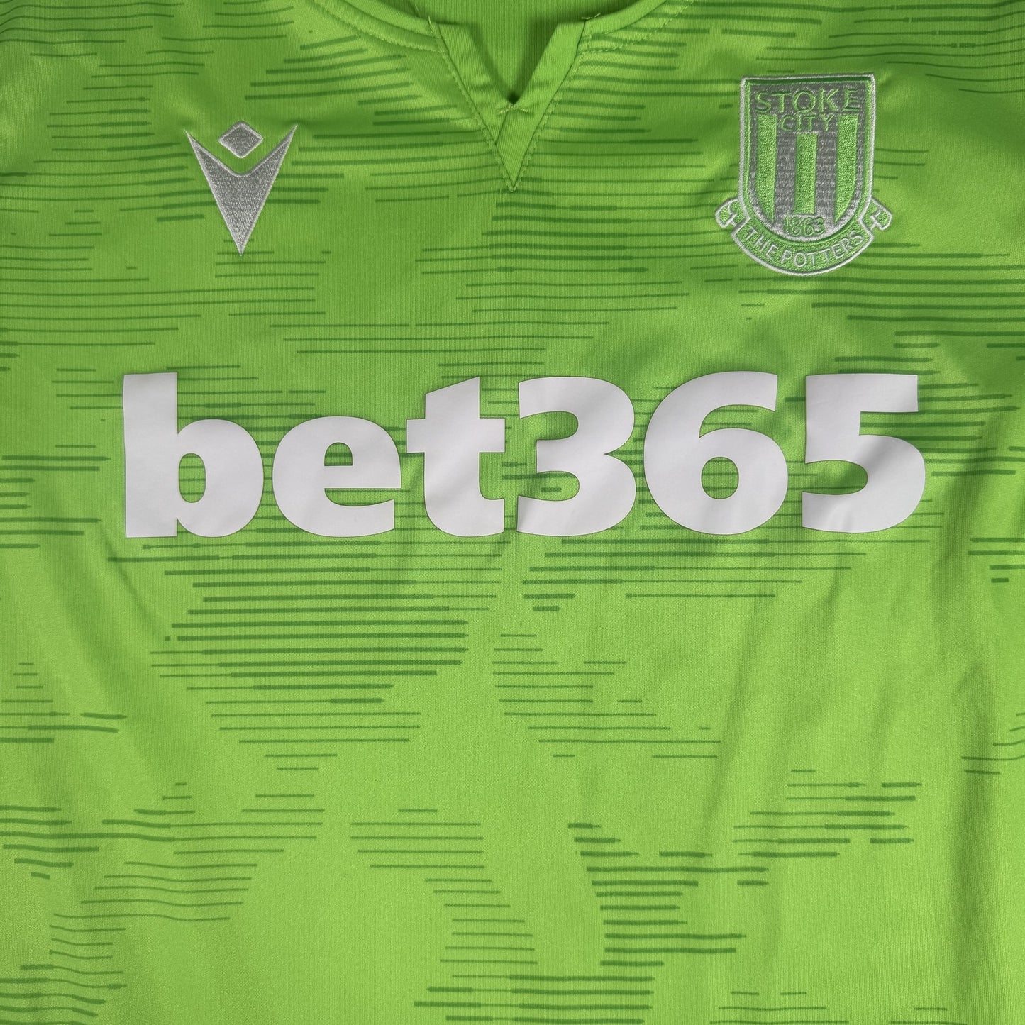 Stoke City 2019/2020 Long Sleeve Goalkeeper Football Shirt Large
