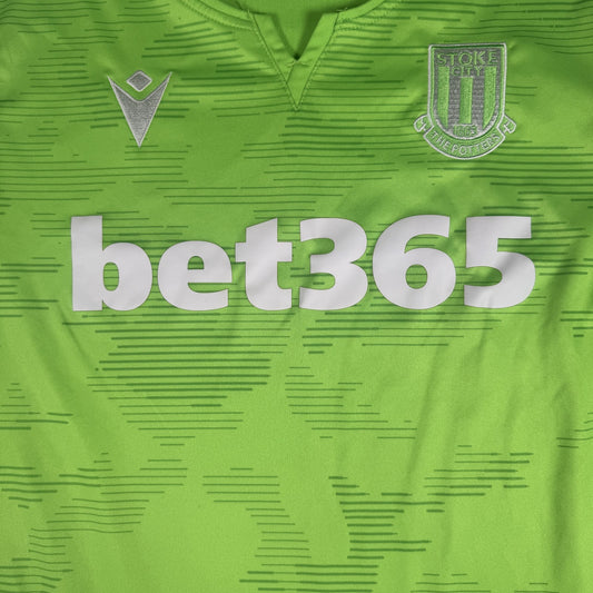 Stoke City 2019/2020 Long Sleeve Goalkeeper Football Shirt Large