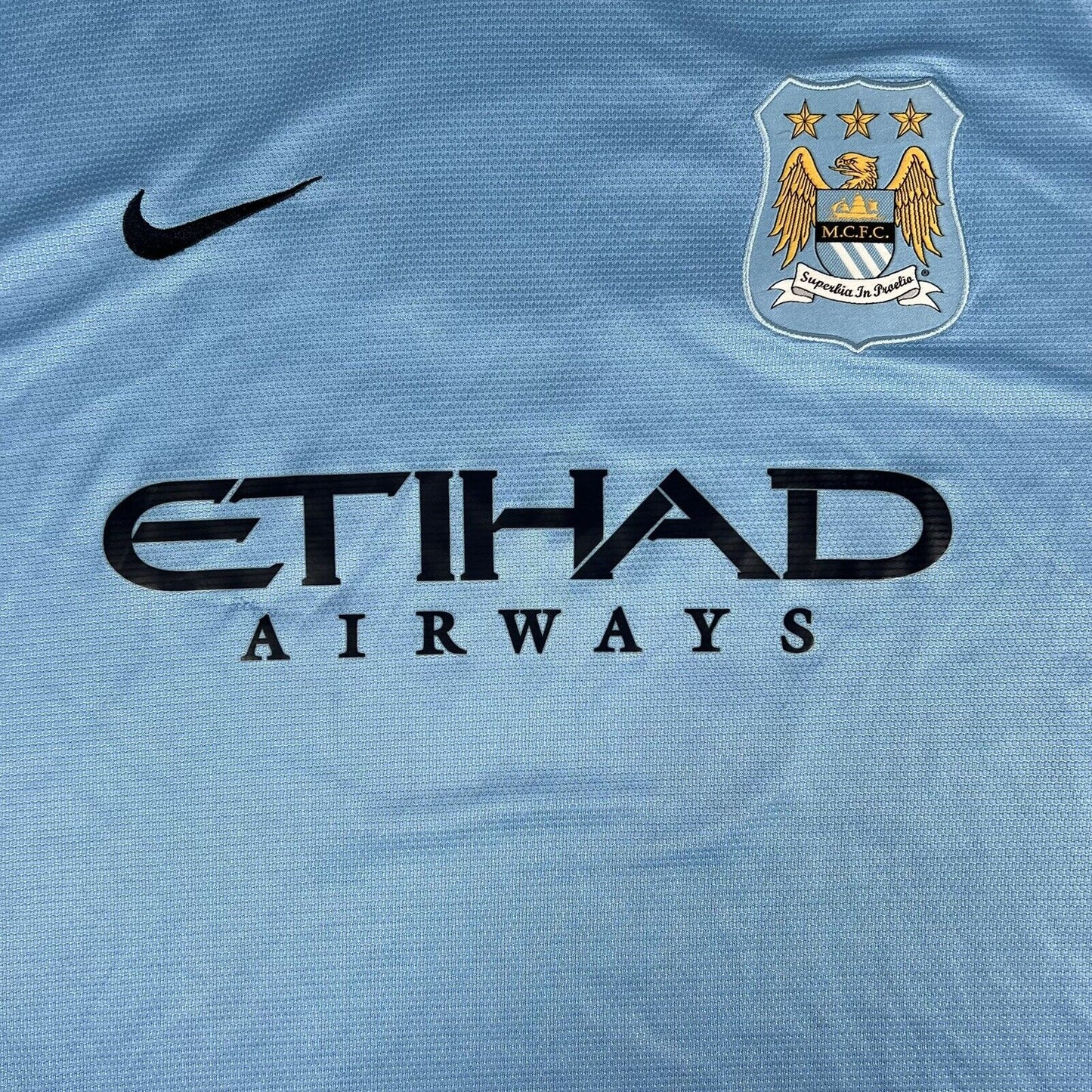 aguero 10 manchester city 2013 2014 home football shirt xl2