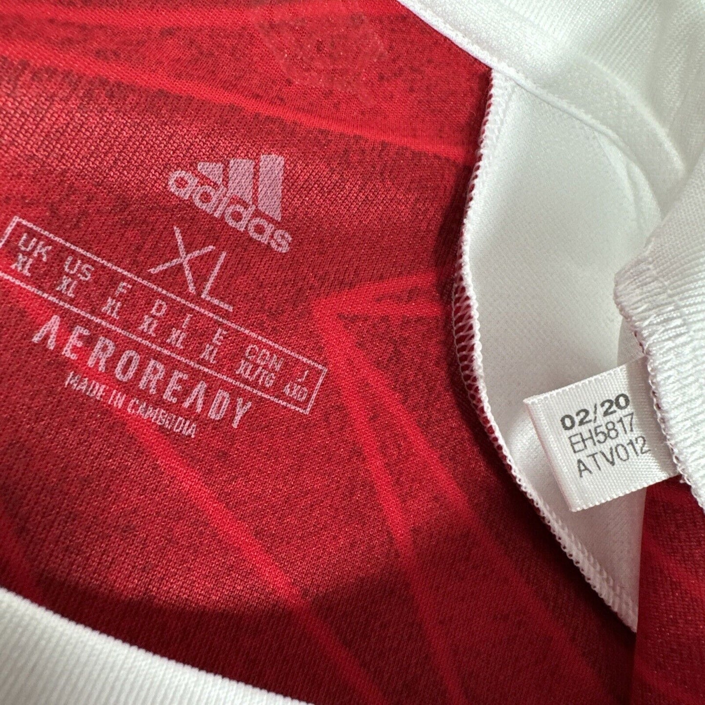 arsenal 2020 2021 home football shirt xl4