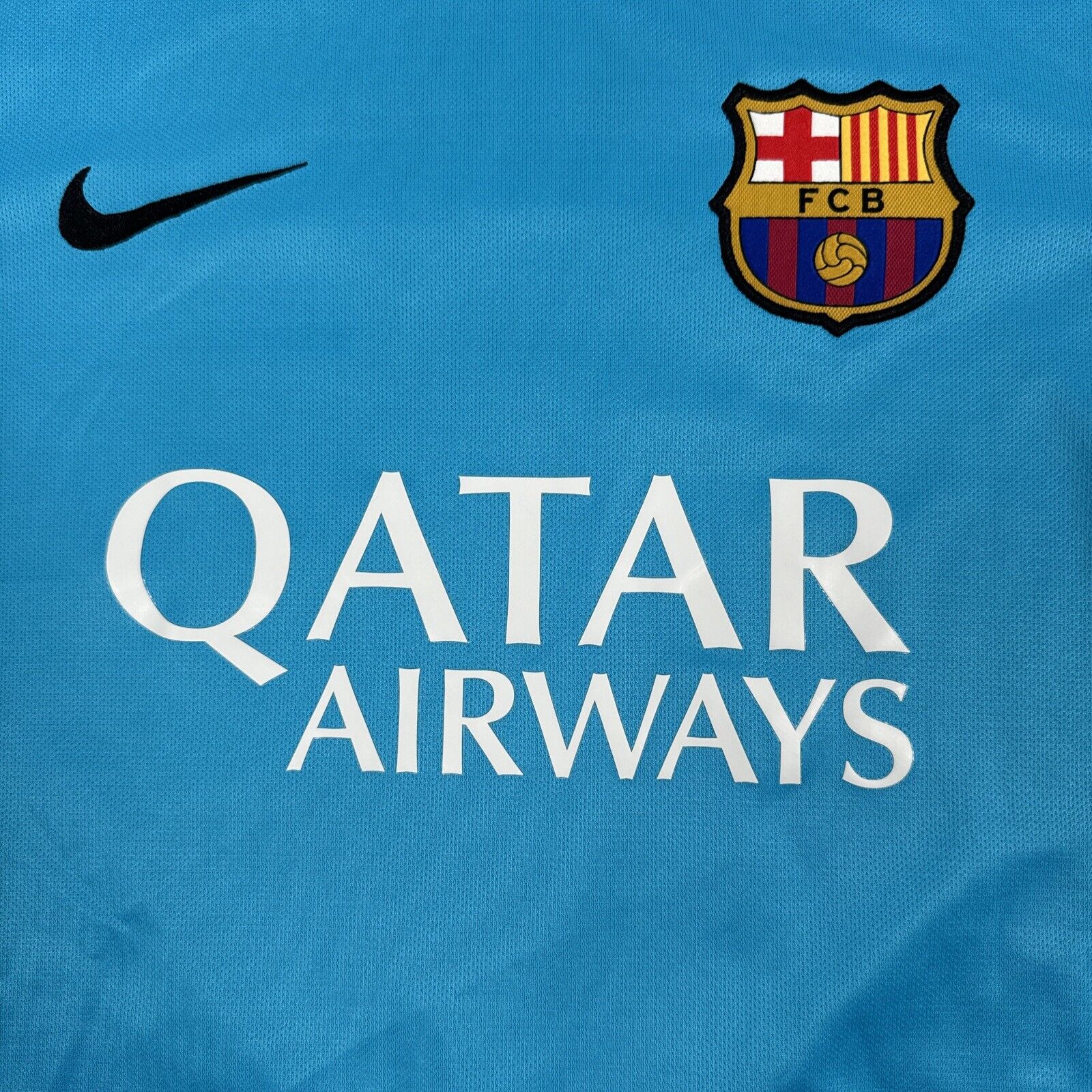 messi 10 barcelona 2015 2016 third football shirt men s small3