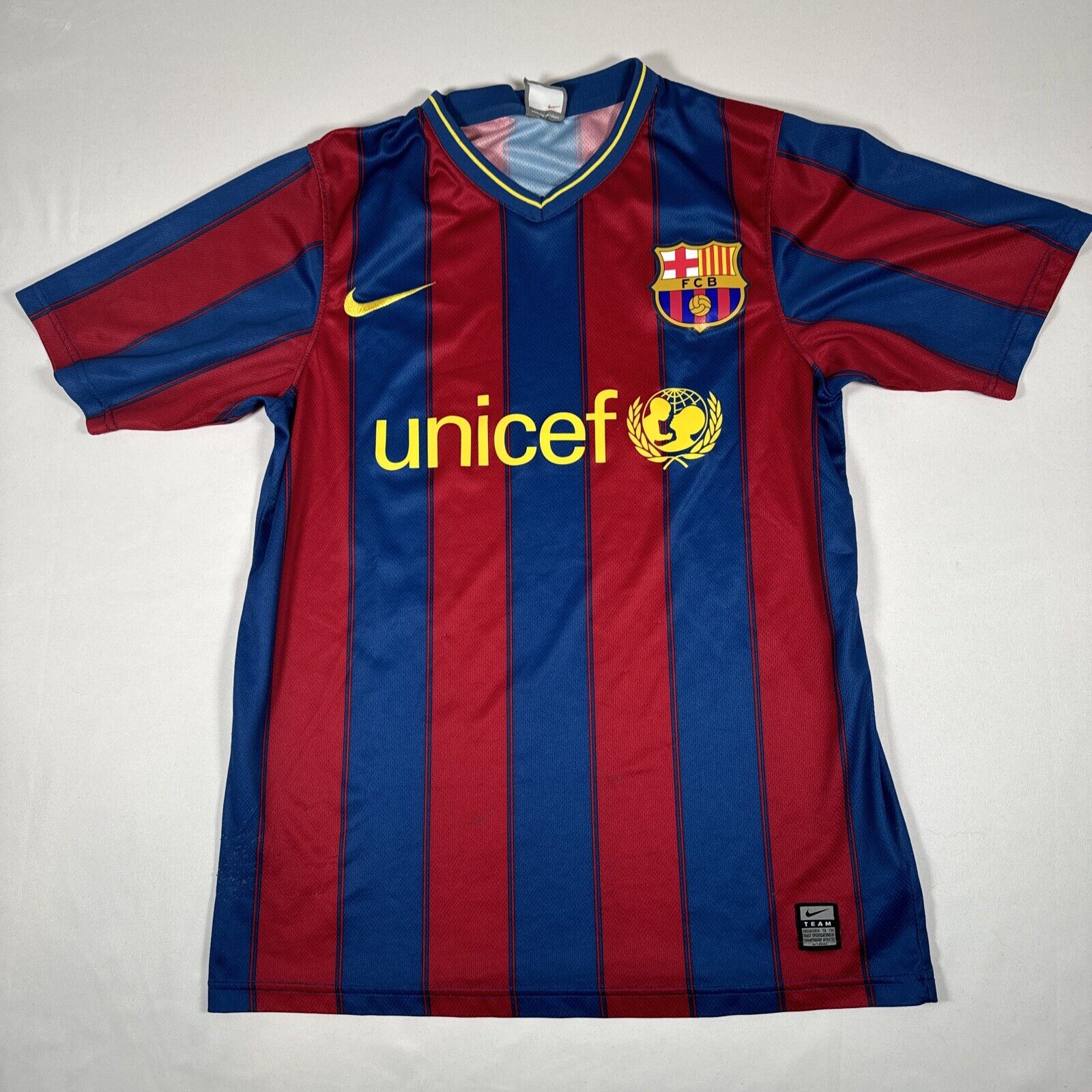 barcelona 2009 2010 home football shirt basic men s small2