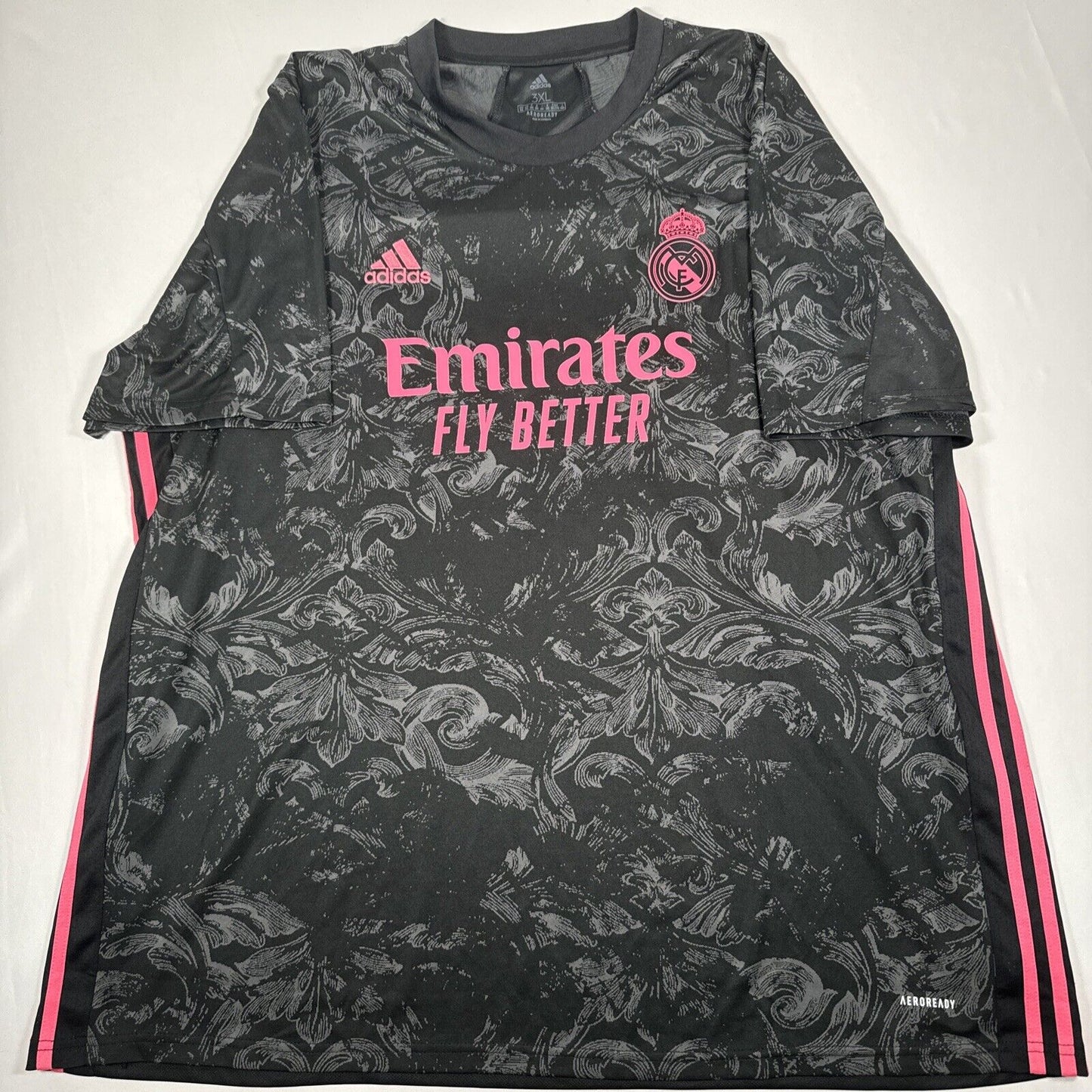 Real Madrid 2020/2021 Third Football Shirt 3XL XXXL - Football Shirt Kingdom