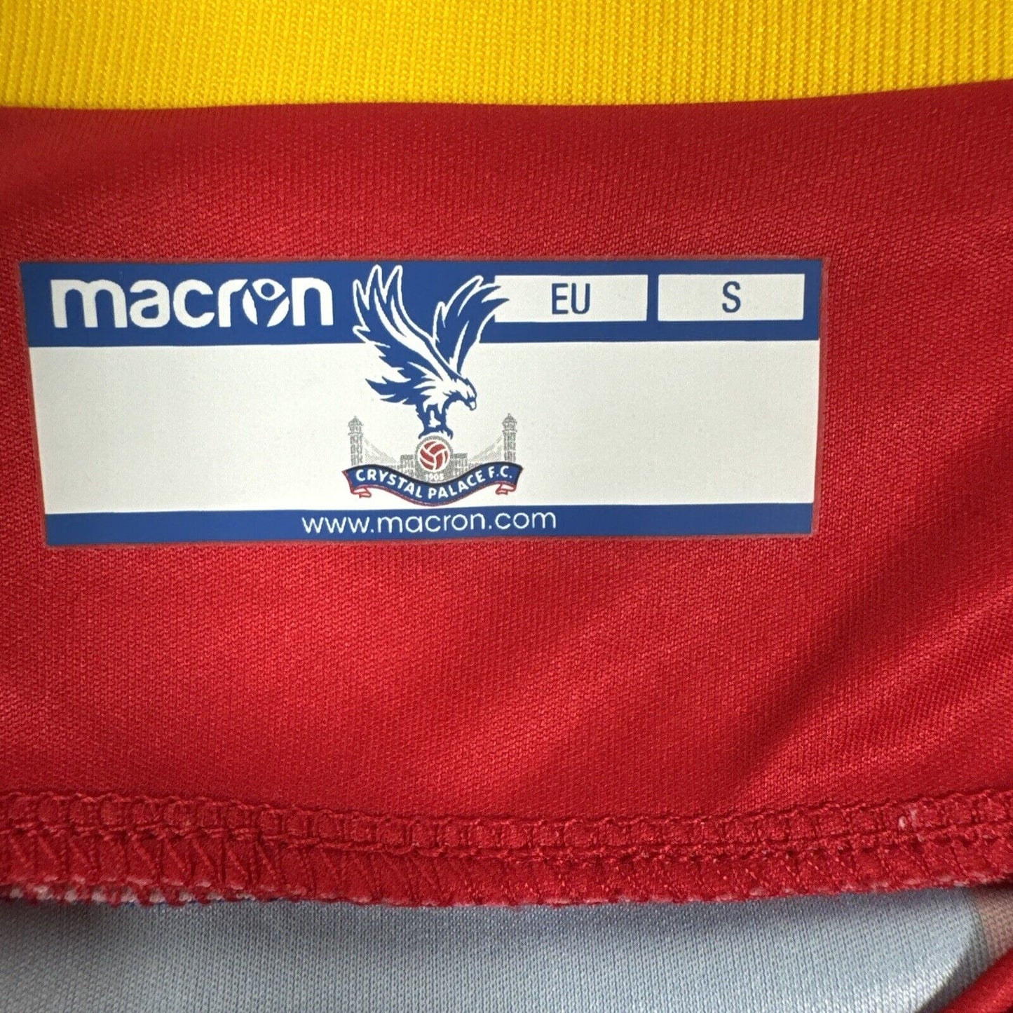 crystal palace 2017 2018 home football shirt small4
