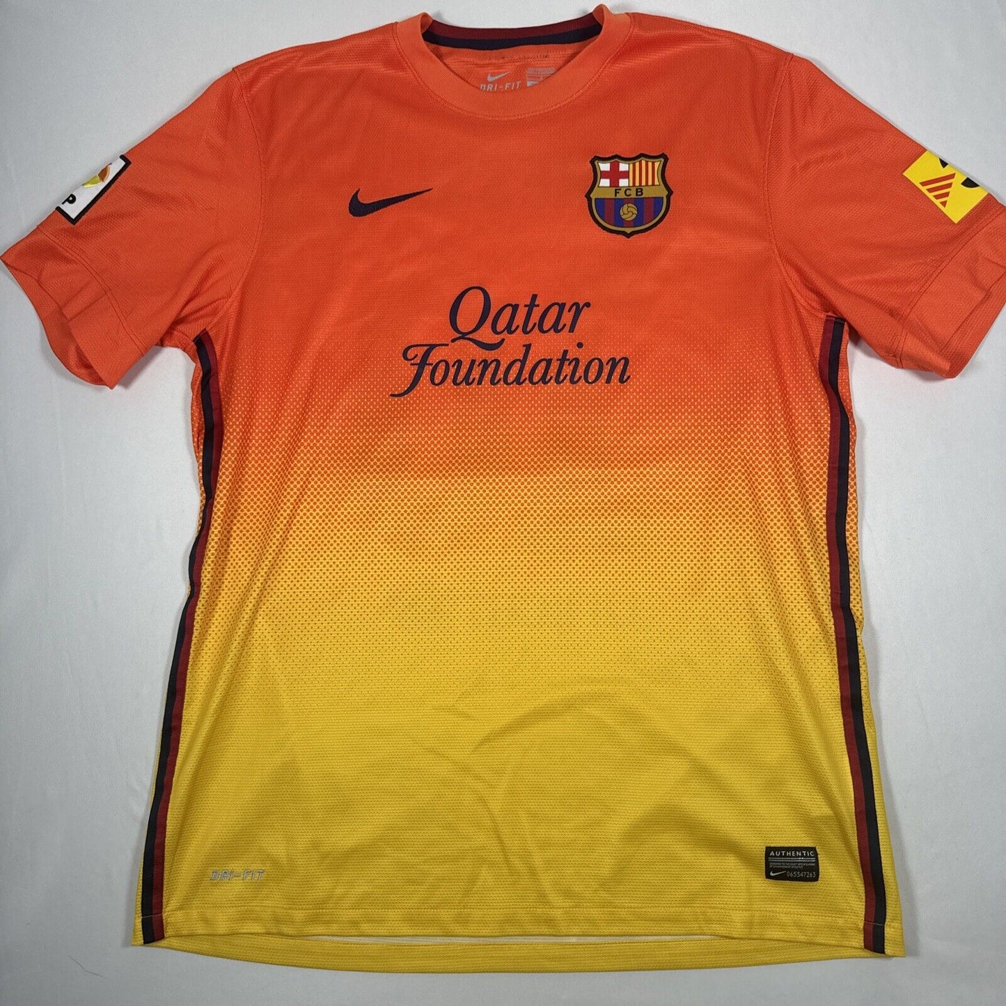 messi 10 barcelona 2012 2013 away football shirt large3