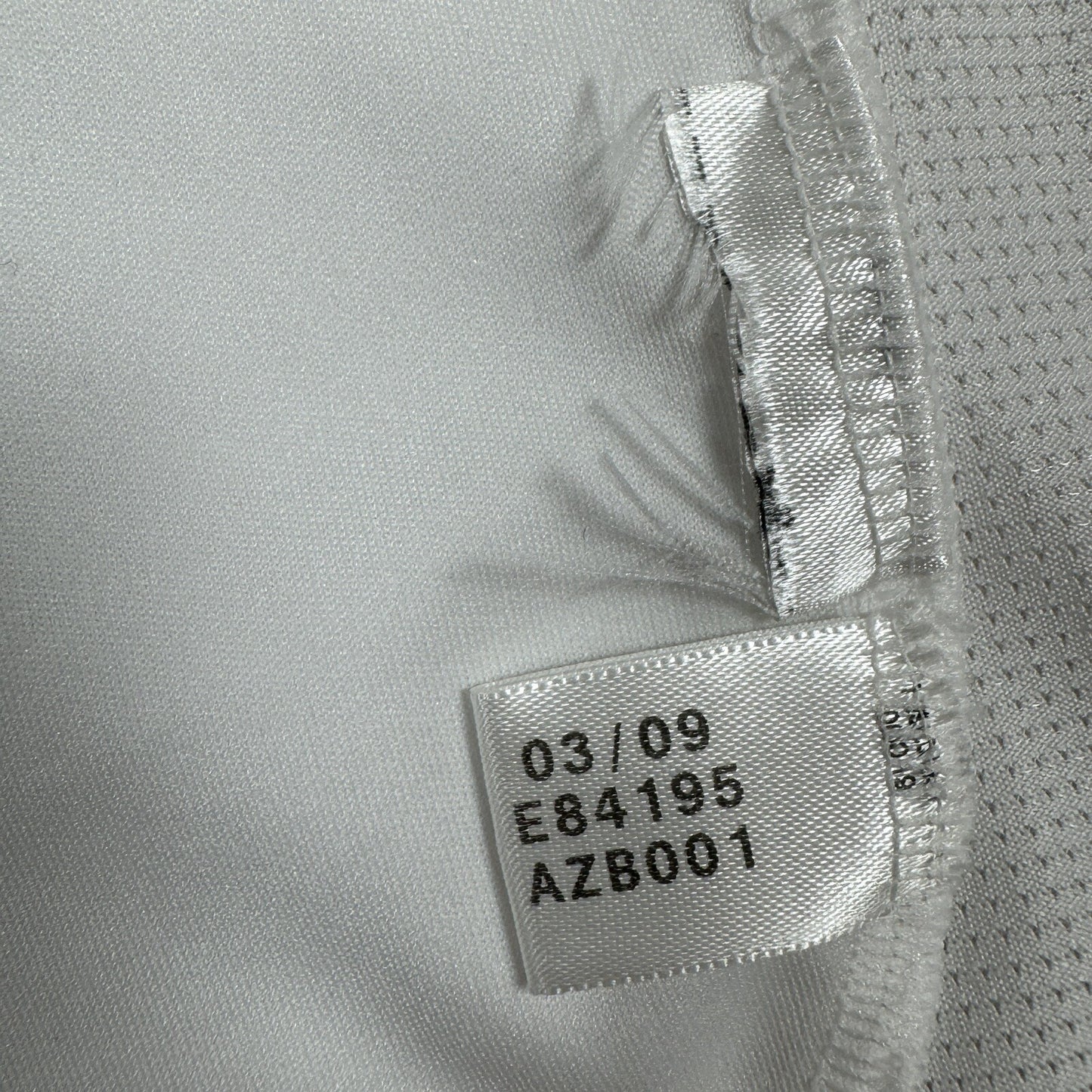 19 ac milan 2009 2010 away football shirt player spec formotion xl6