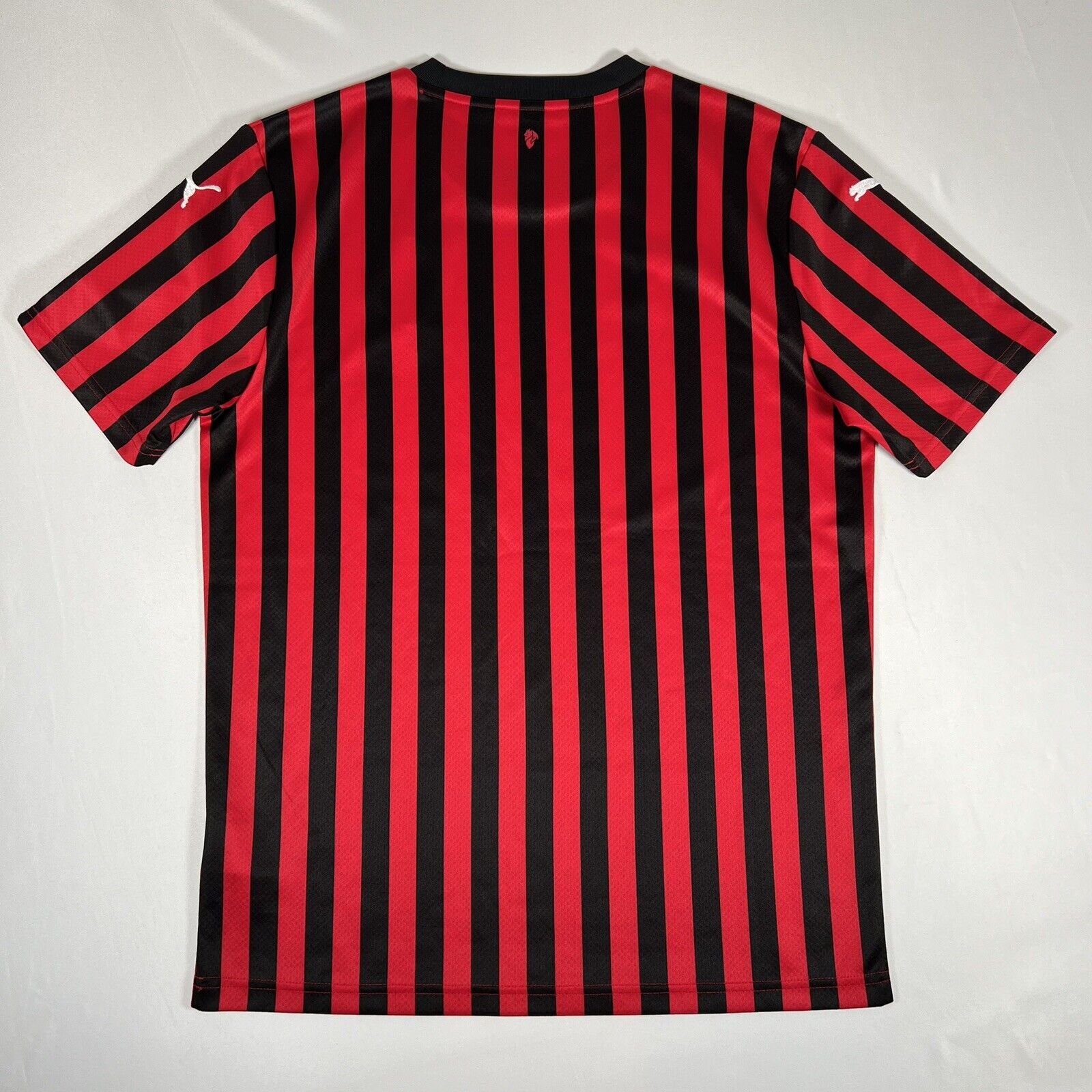 ac milan 2019 2020 home football shirt men s medium 13