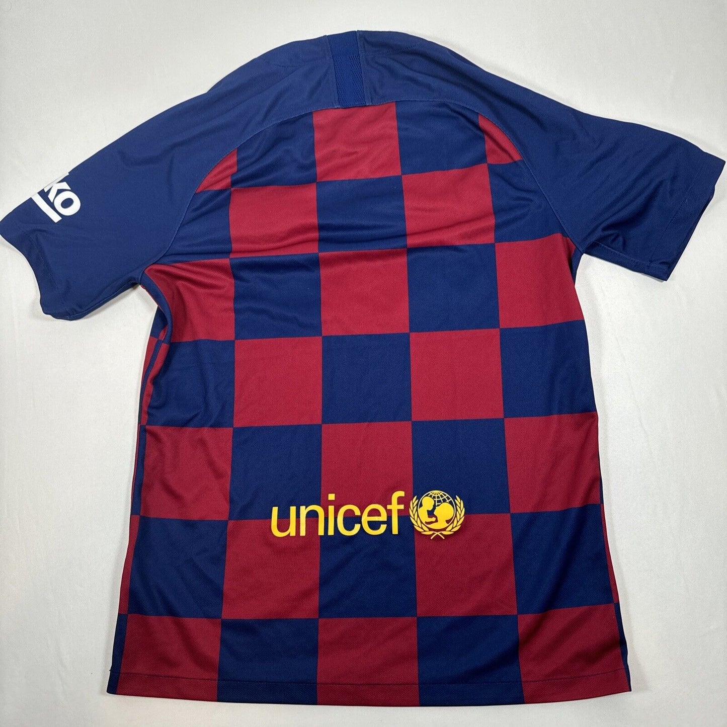 barcelona 2019 2020 home football shirt men s medium 15