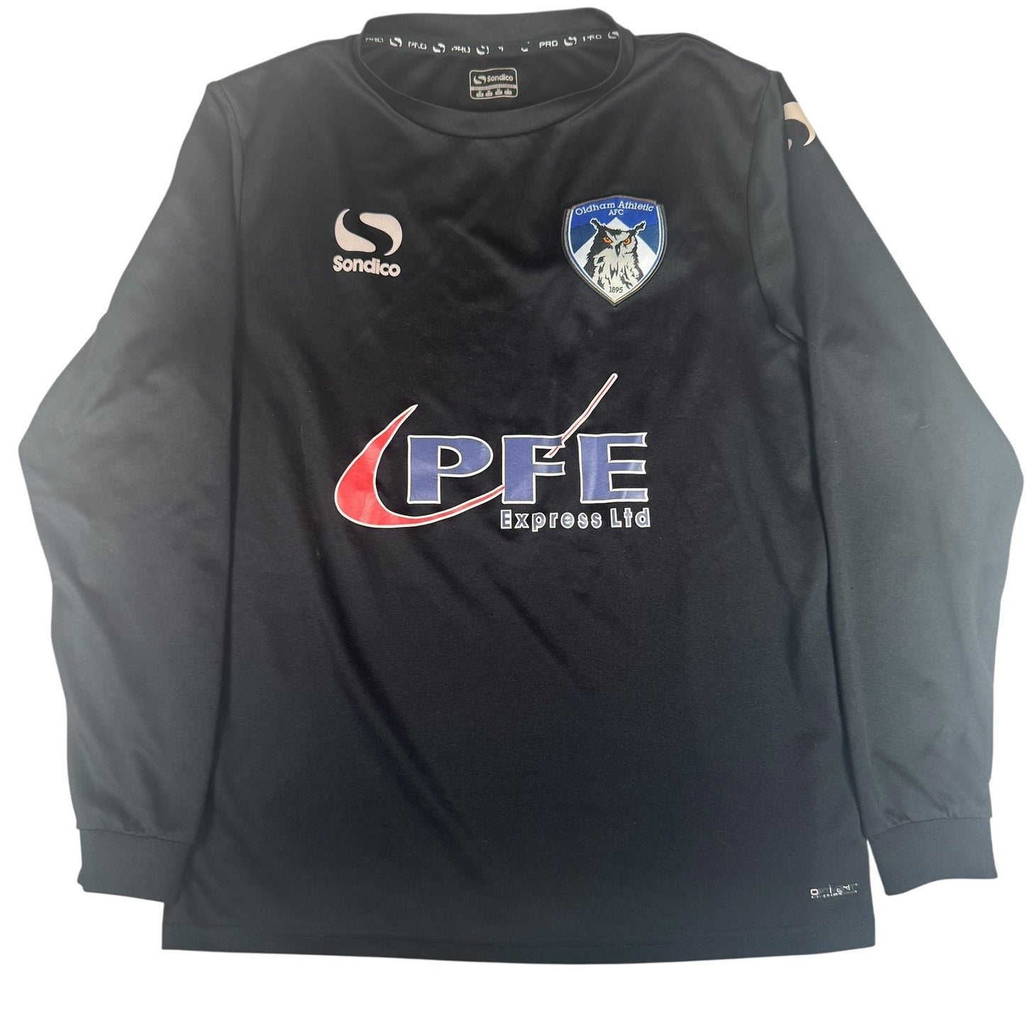 Oldham Athletic 2017/2018 Goalkeeper Football Shirt Medium