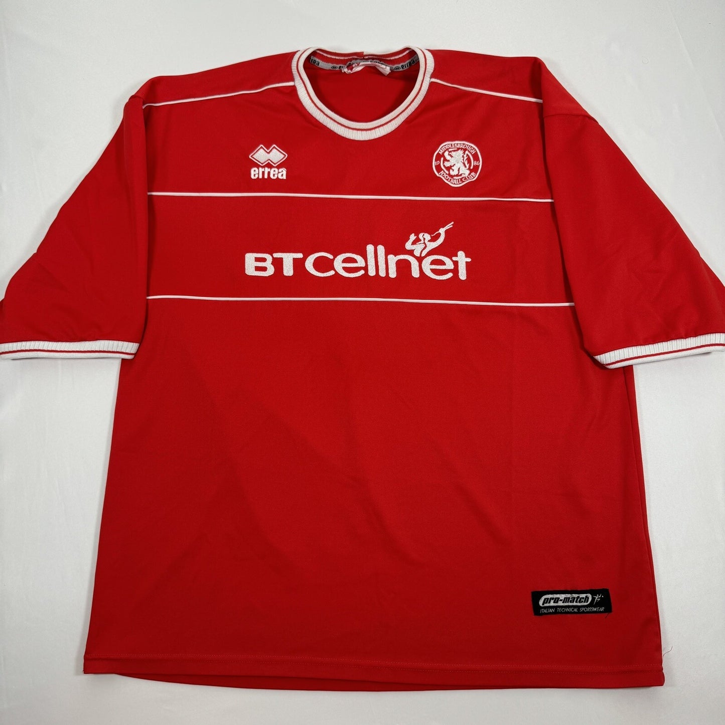 middlesbrough 2001 2002 home football shirt men s 3xl xxxl2