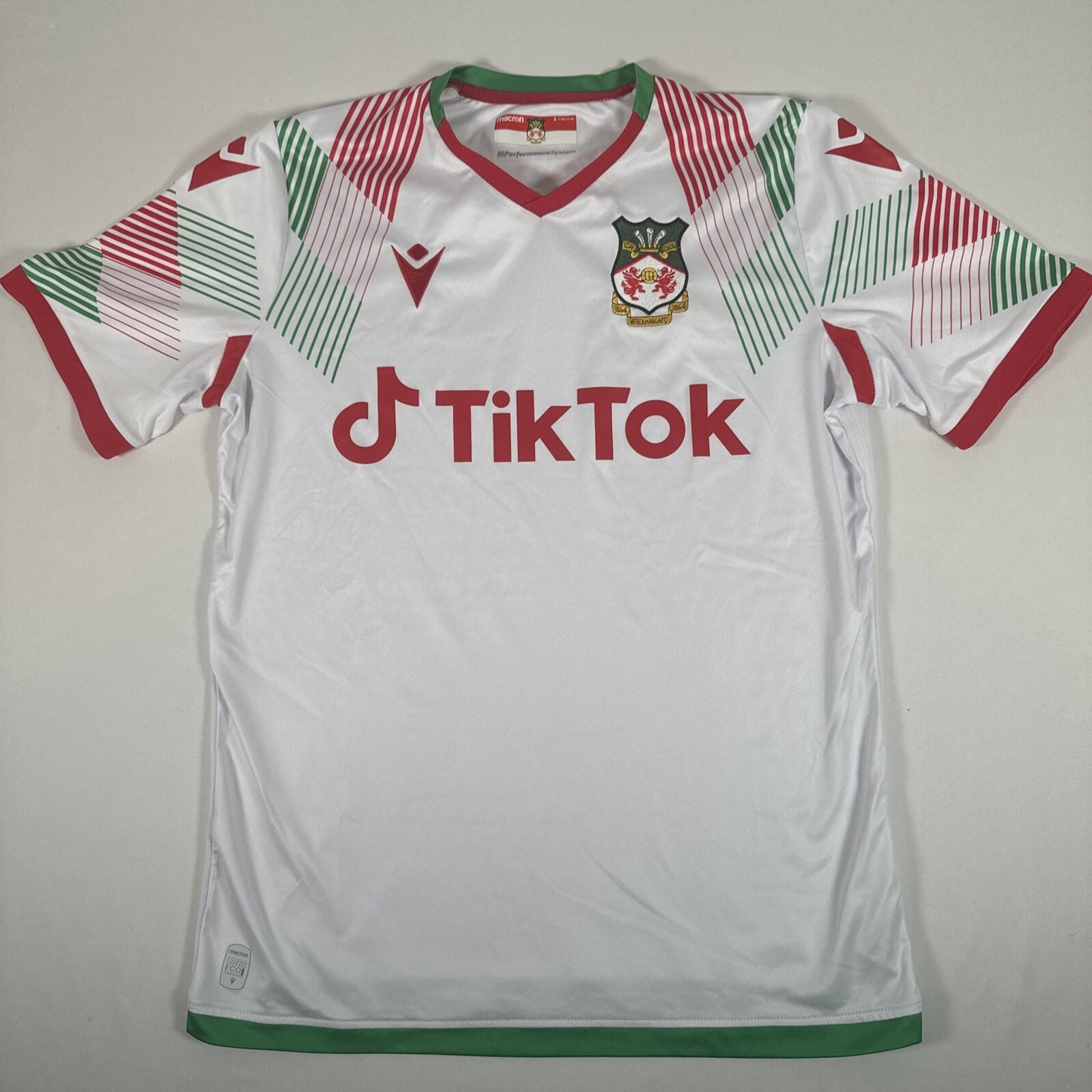 wrexham 2021 2022 2023 third football shirt men s small 12