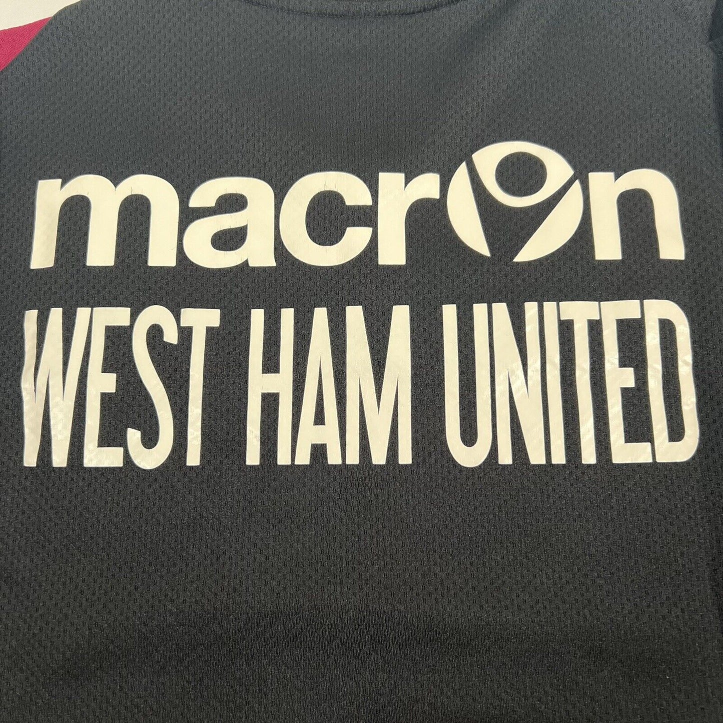 west ham united 2010 2011 macron training football shirt large 14