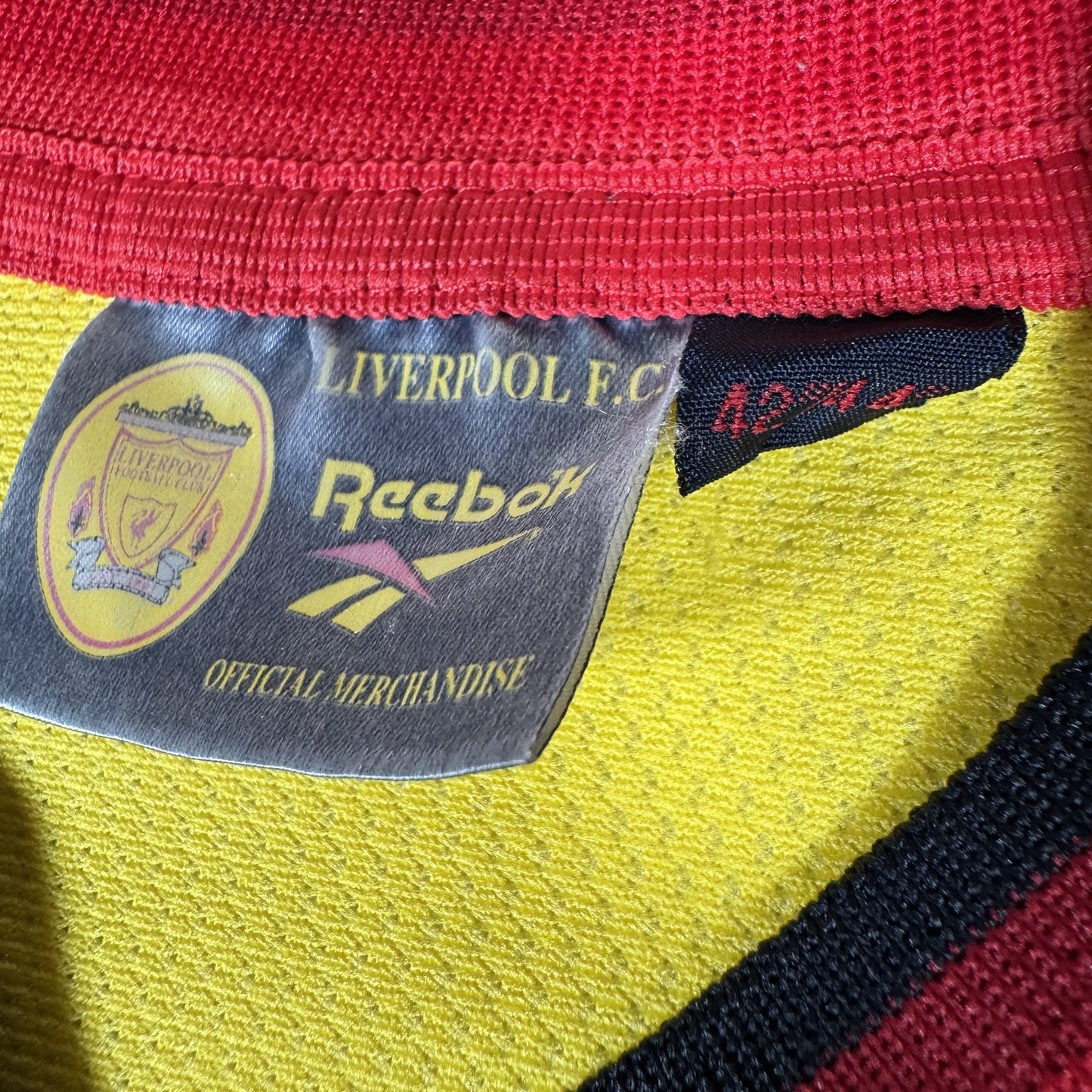 Liverpool 1997/1998/1999 Away Third Football Shirt  Large