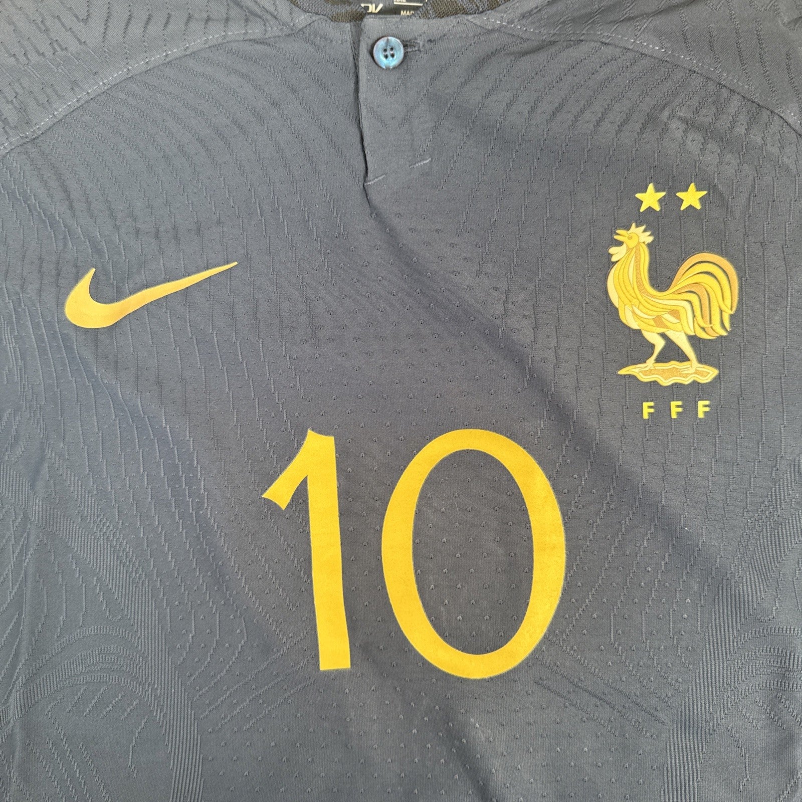 mbappe 10 france 2022 2023 2024 home football shirt dri fit adv bnwt 2xl xxl3