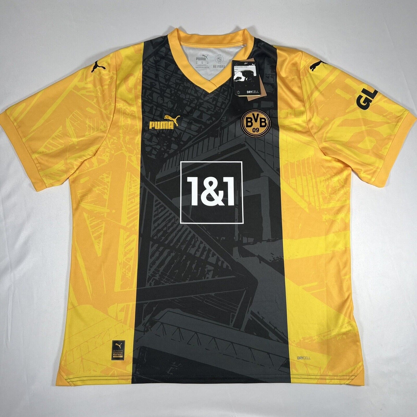 borussia dortmund 2023 2024 anniversary special football shirt bnwt xl2