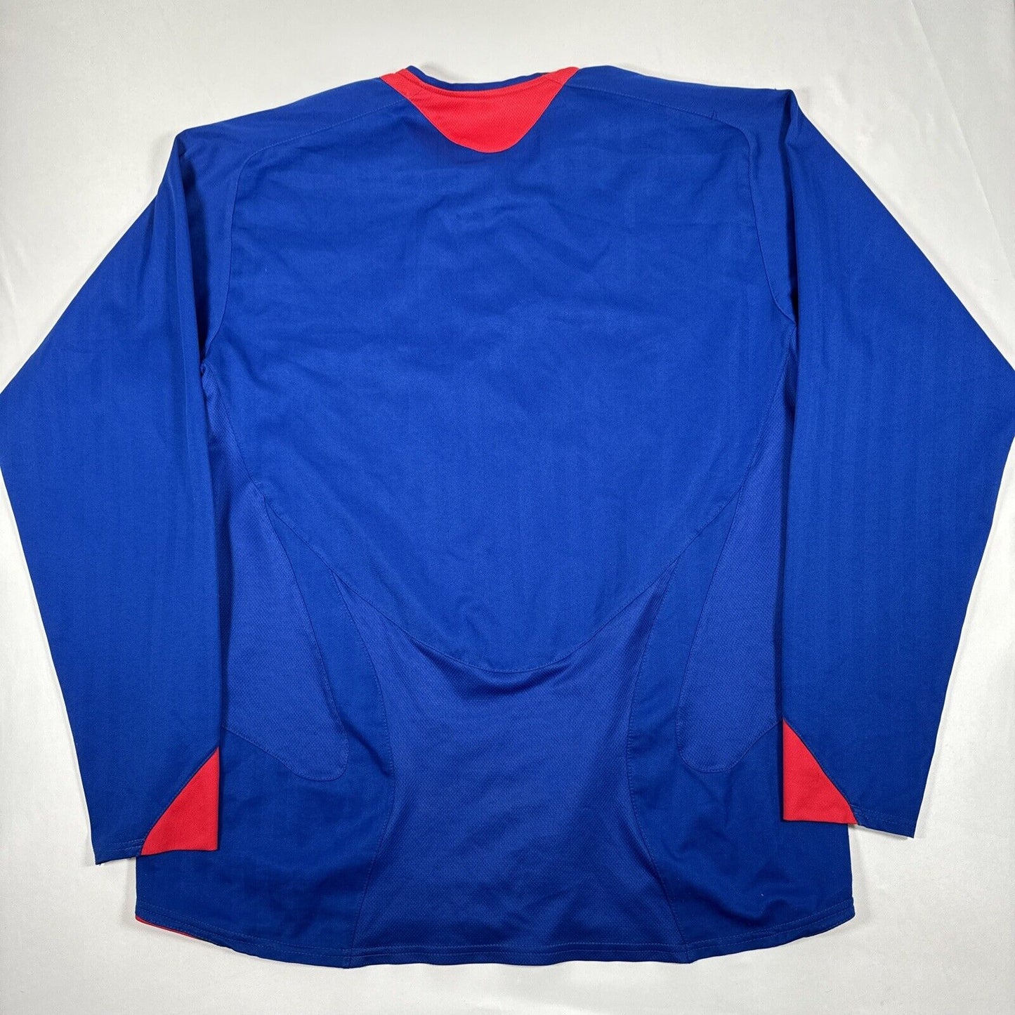 manchester united 2005 2006 away football shirt long sleeve xl3