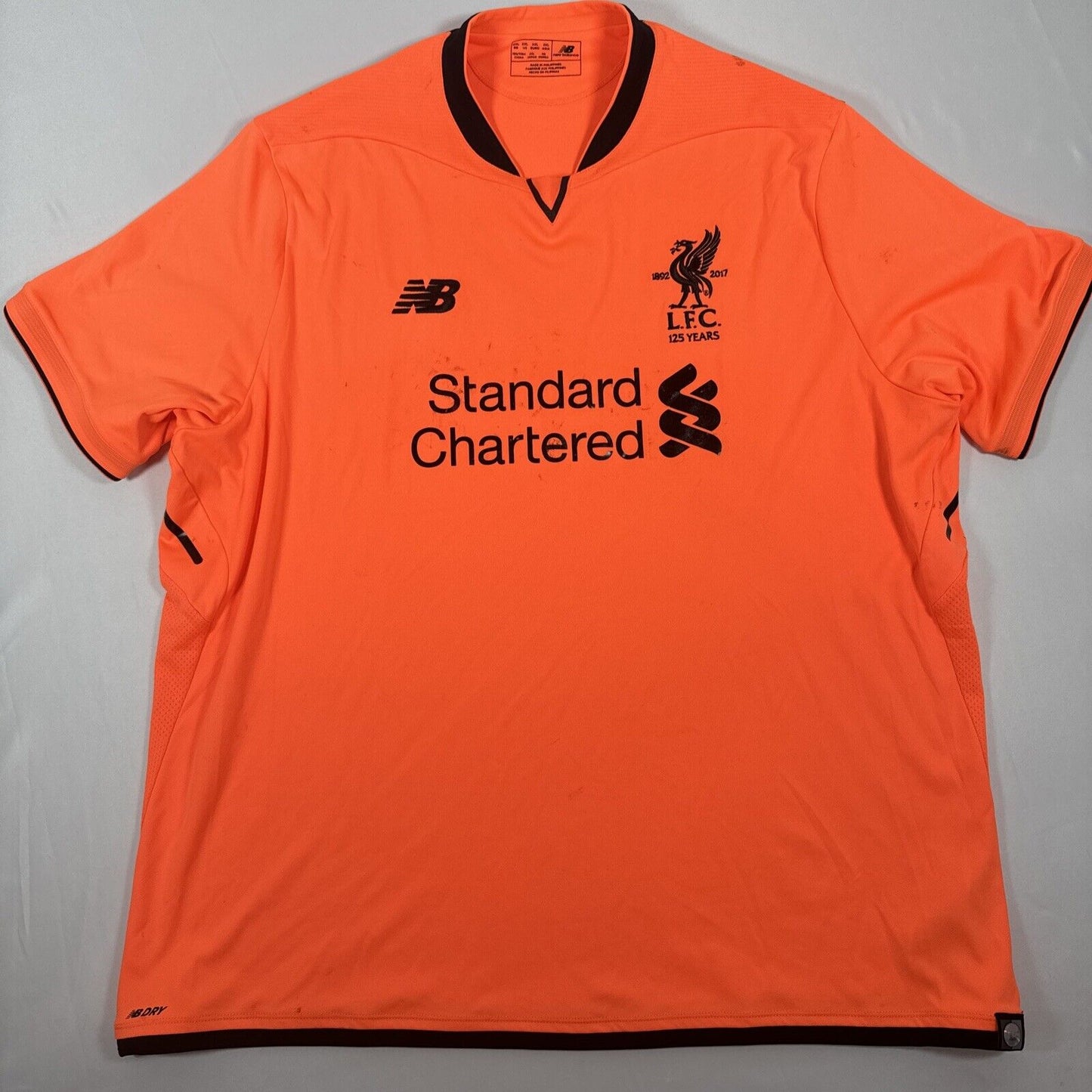 liverpool 2017 2018 third football shirt men s xxl 2xl2