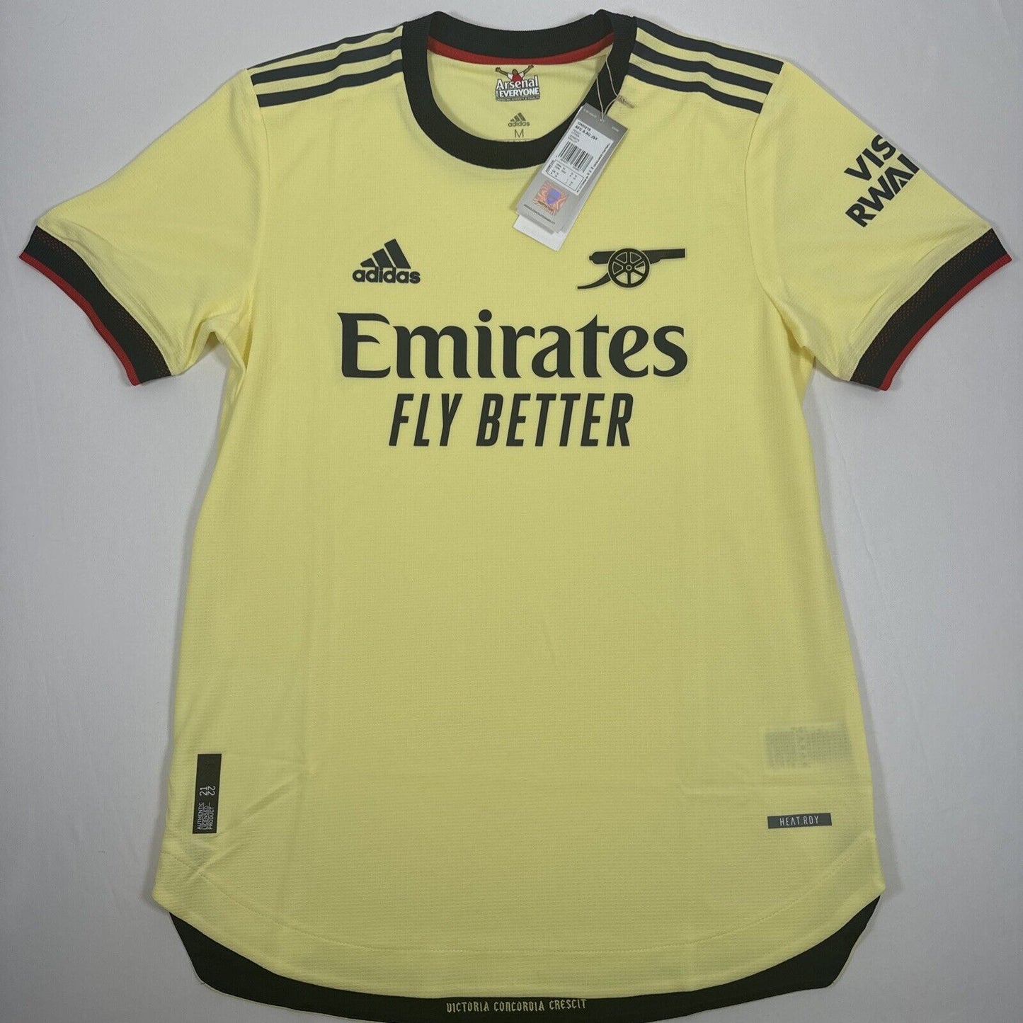 arsenal 2021 2022 away football shirt heat rdy bnwt men s medium2