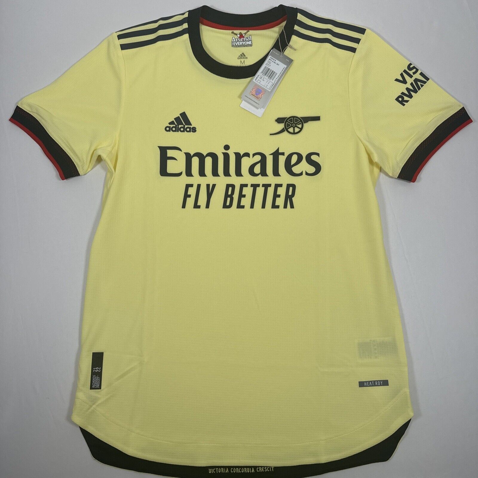 arsenal 2021 2022 away football shirt heat rdy bnwt men s medium2