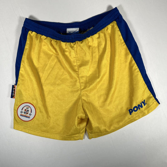 luton town 1996 1997 1998 away third football shorts men s xl1