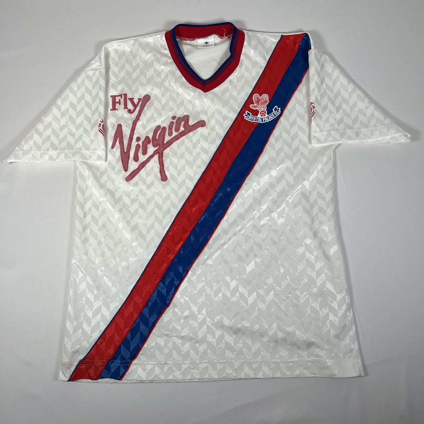 crystal palace 1989 1990 away football shirt men s medium2