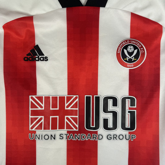 Sheffield United 2020/2021 Home Football Shirt  Large