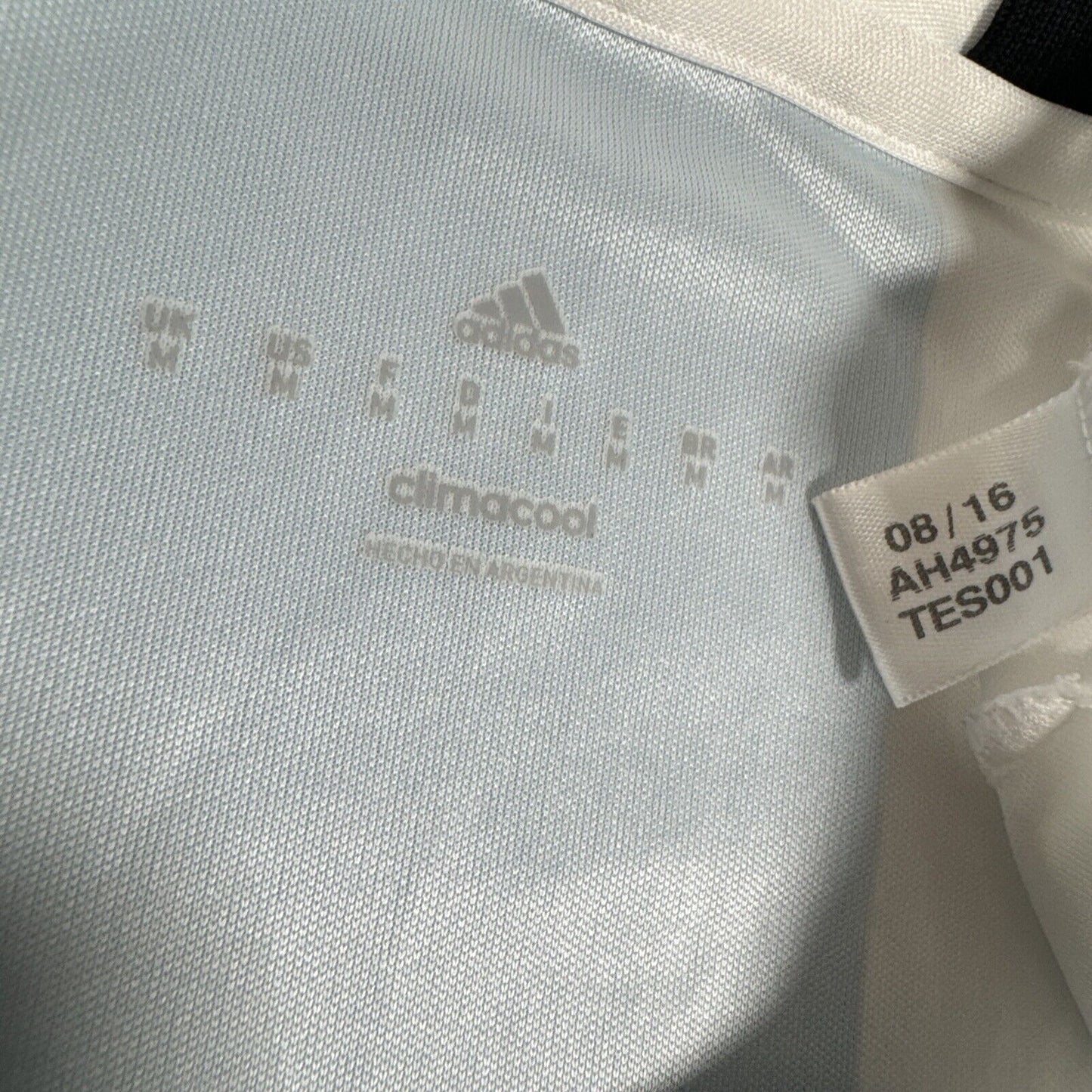 argentina 2016 2017 2018 home football shirt medium 14