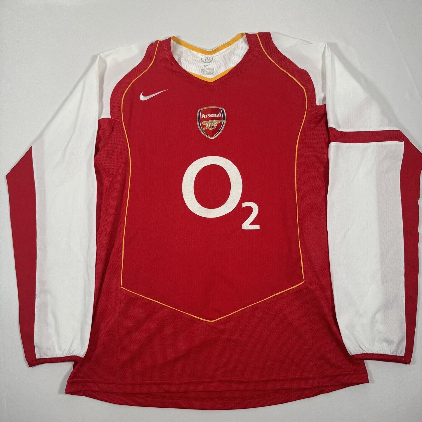 arsenal 2004 2005 home football shirt long sleeve large2