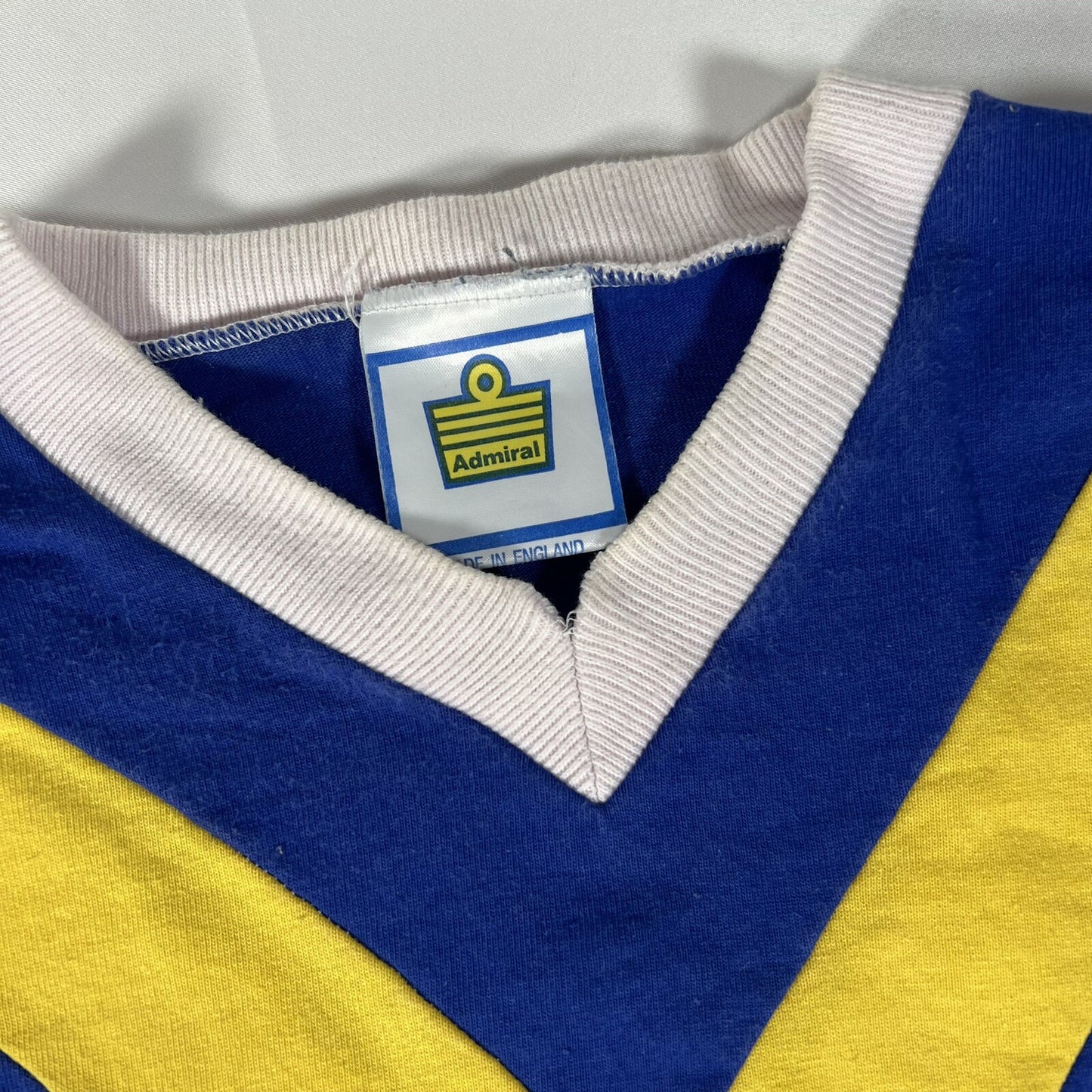 leeds united 1992 1993 admiral football shirt sweatshirt xl4
