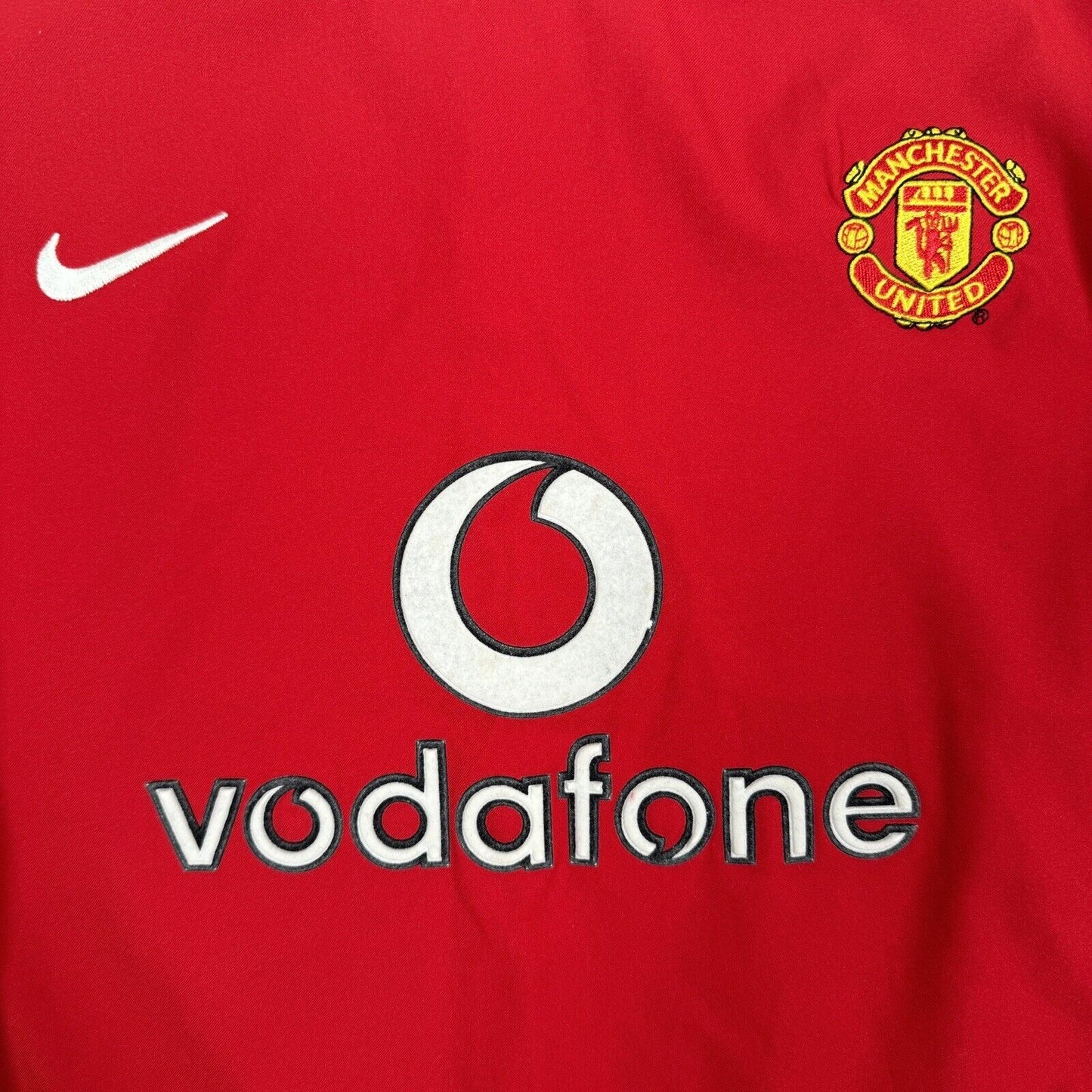 Manchester United 2002/2003/2004 Home Football Shirt Medium Boys - Football Shirt Kingdom