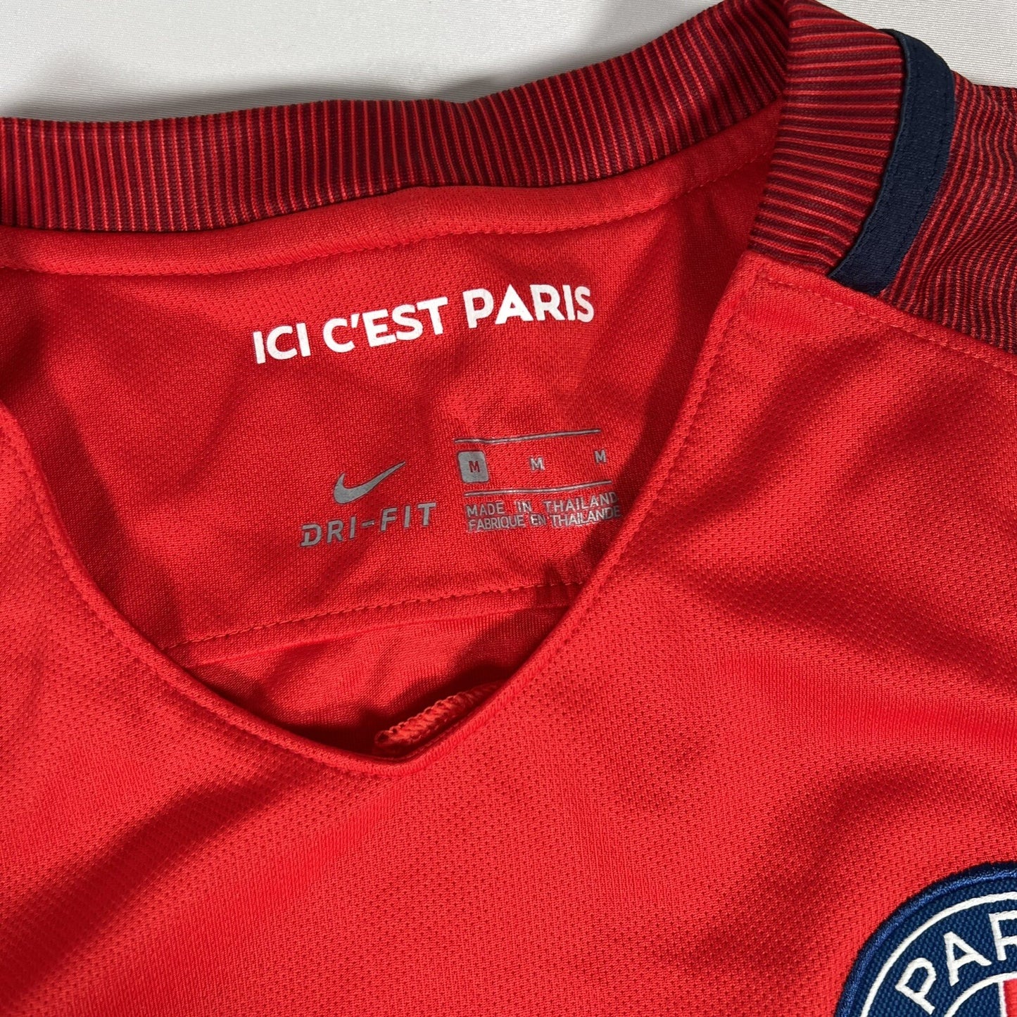 psg paris saint germain 2016 2017 away football shirt men s medium 14