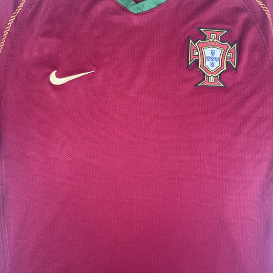 Portugal 2006/2007/2008 Home Football Shirt  Medium