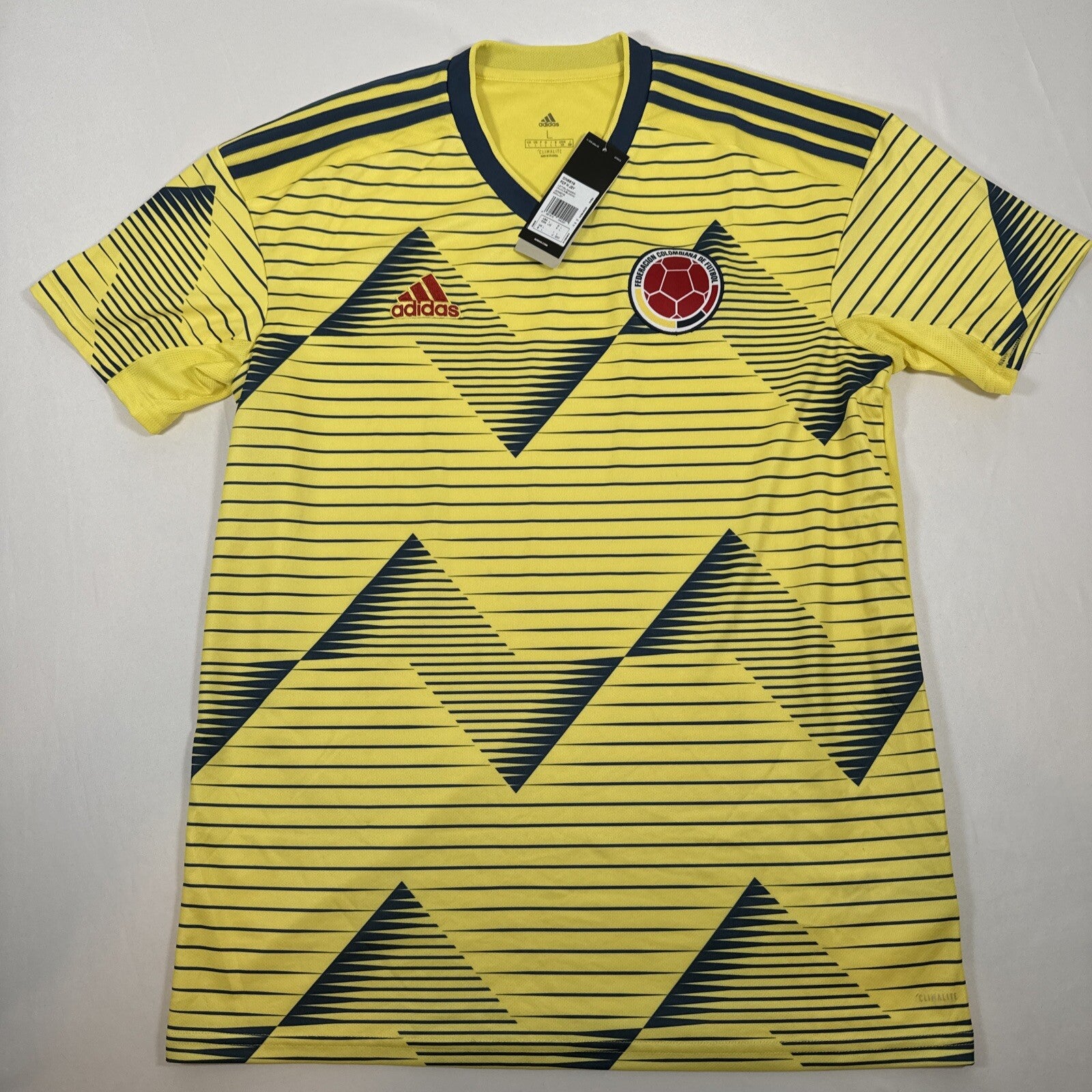 colombia 2019 2020 home football shirt bnwt men s large2