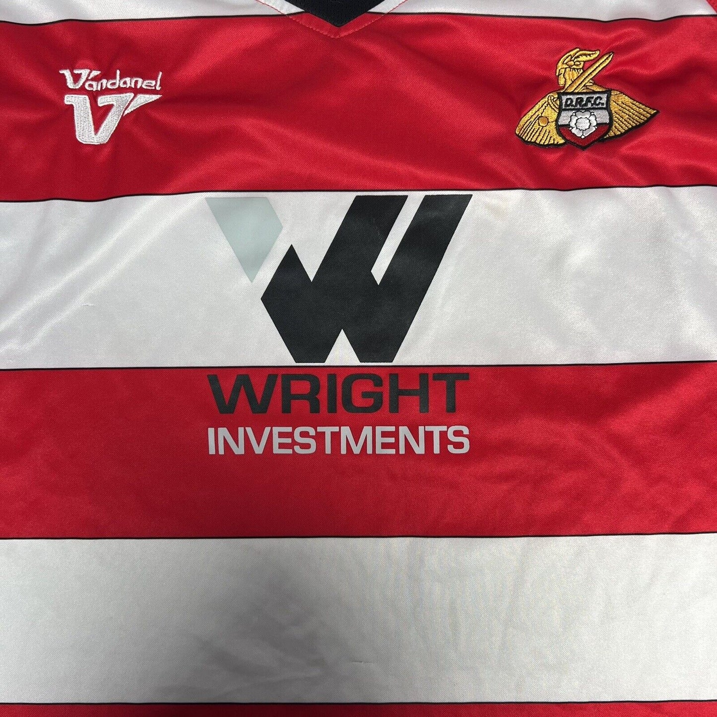 Doncaster Rovers 2009/2010 Home Football Shirt Size Men’s XXL - Football Shirt Kingdom