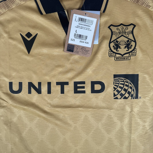 Wrexham 2024/2025 Third Football Shirt  Large BNWT
