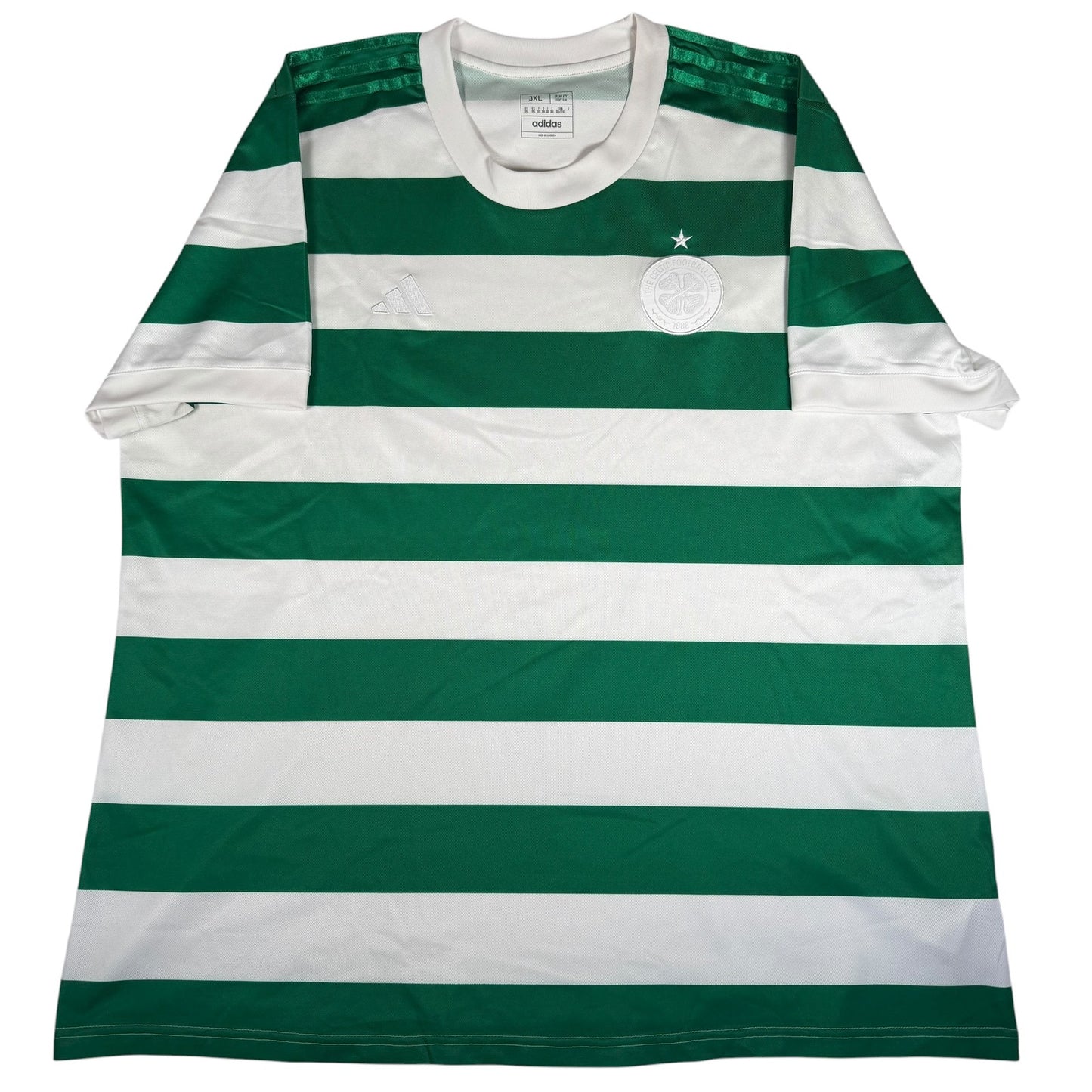 Celtic 2023/2024 120 Years of Hoops Home Football Shirt  3XL XXXL