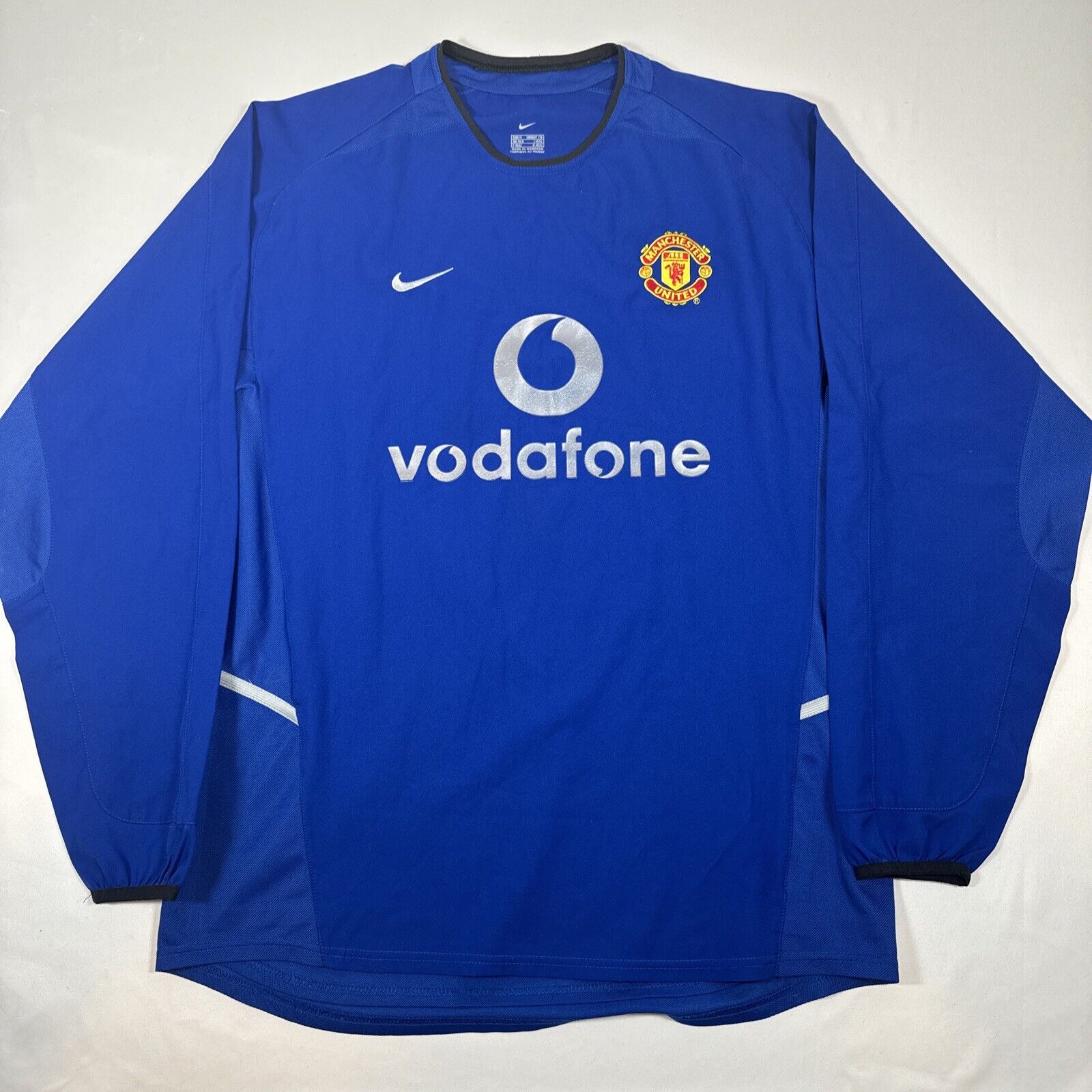 manchester united 2002 2003 third football shirt longsleeve medium2