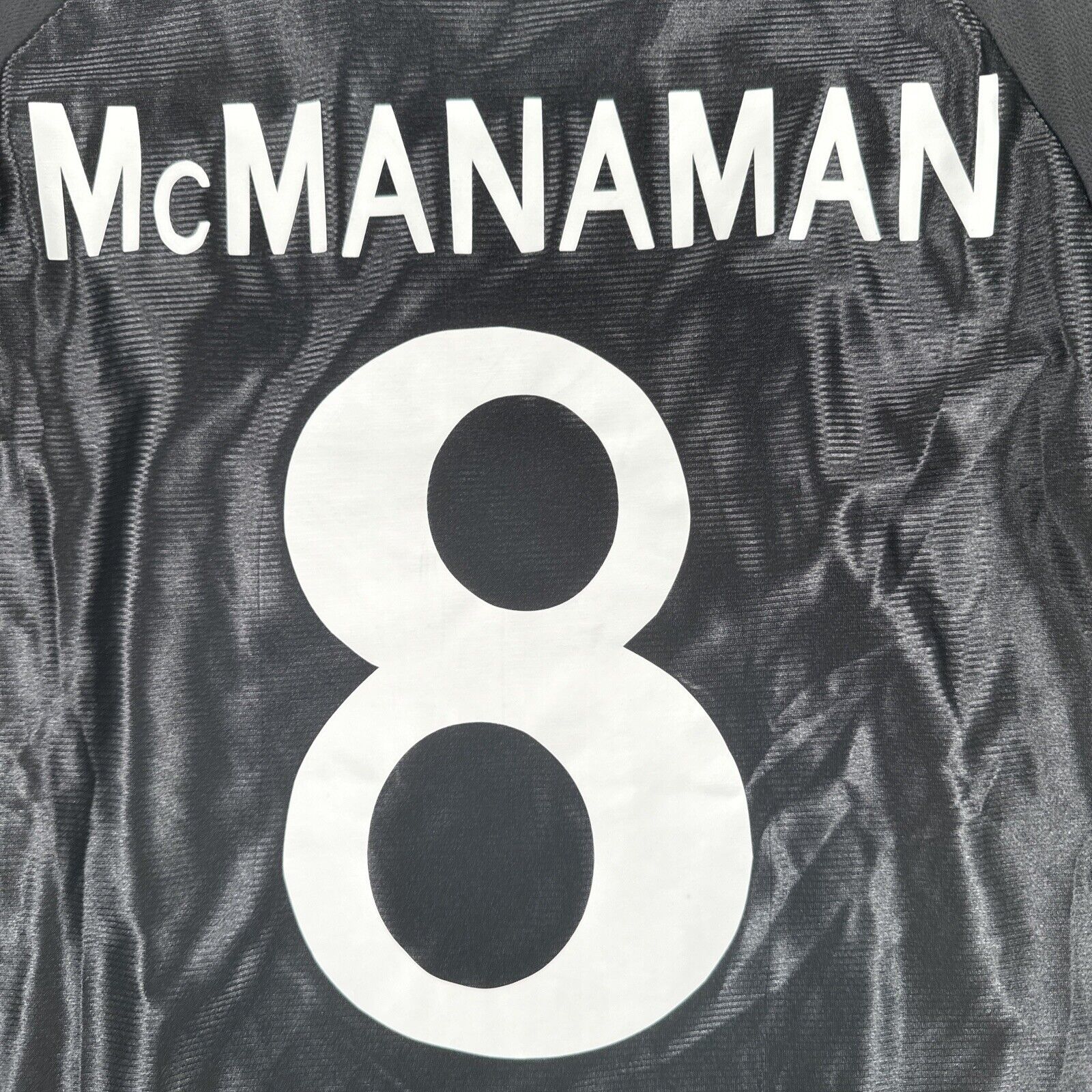 McMANAMAN 8 Real Madrid 1999/2000/2001 Third Football Shirt Large - Football Shirt Kingdom